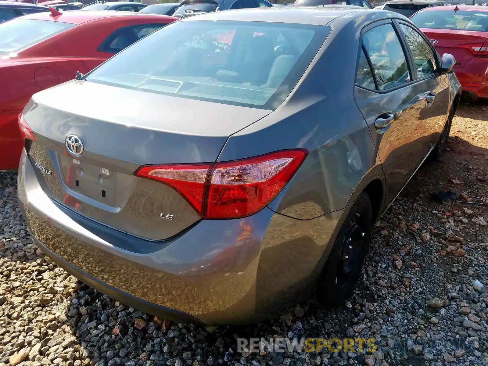 4 Photograph of a damaged car 5YFBURHE9KP921952 TOYOTA COROLLA 2019