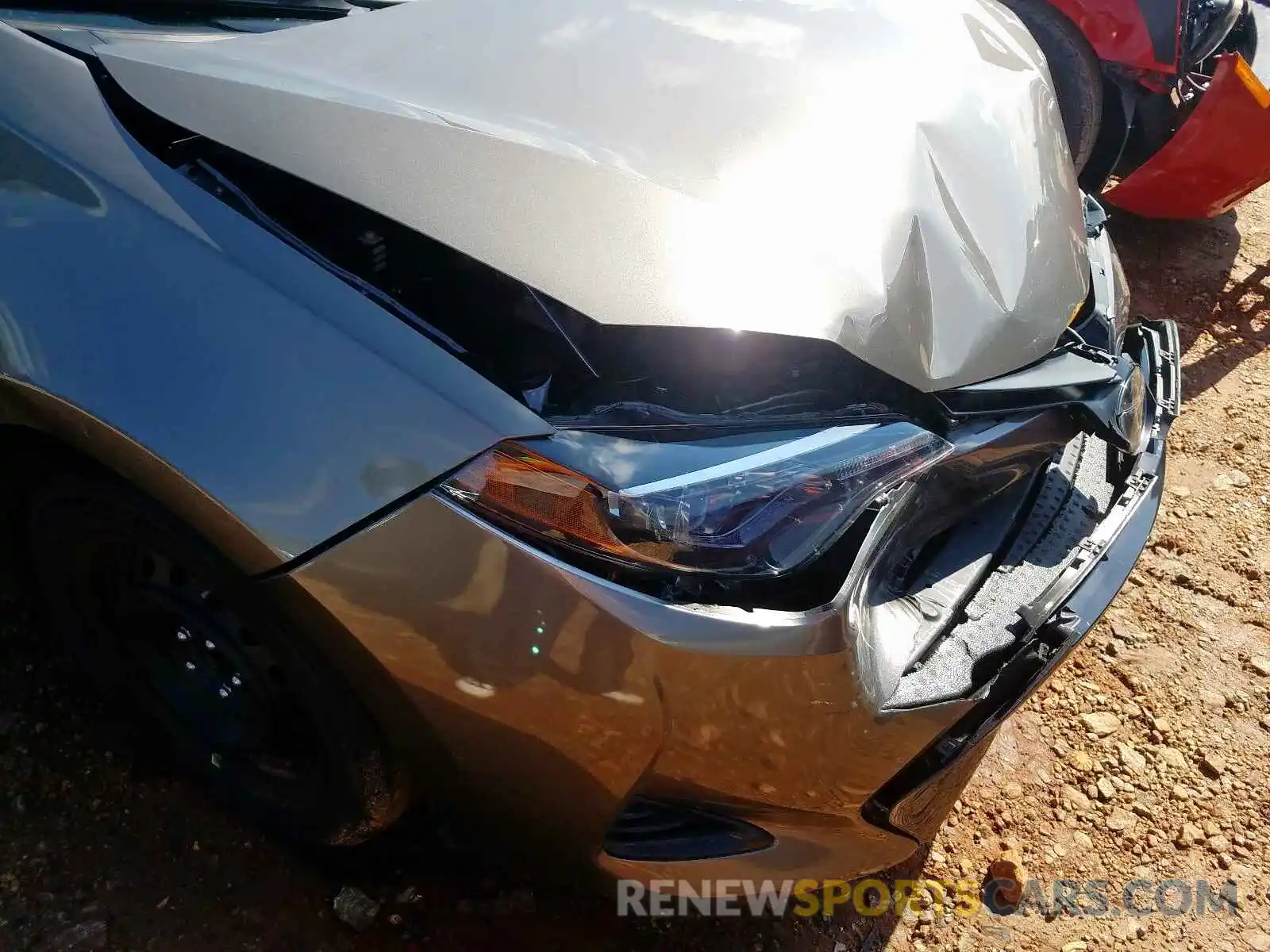 9 Photograph of a damaged car 5YFBURHE9KP921952 TOYOTA COROLLA 2019