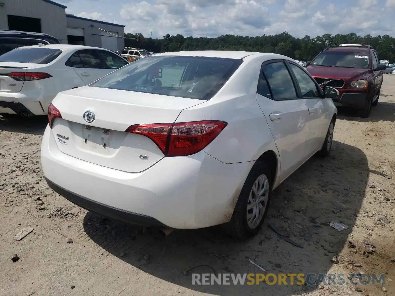 4 Photograph of a damaged car 5YFBURHE9KP922261 TOYOTA COROLLA 2019