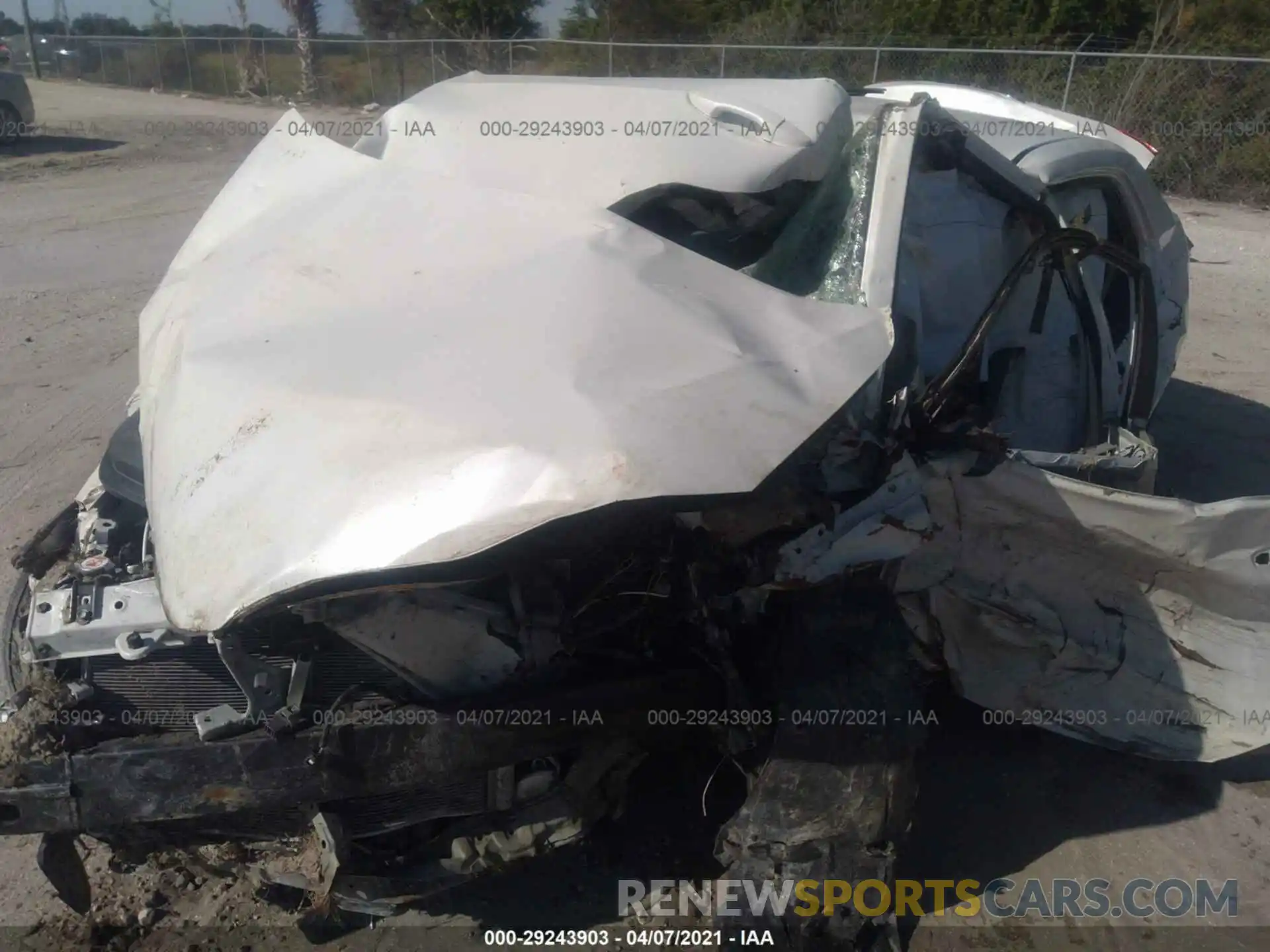 6 Photograph of a damaged car 5YFBURHE9KP922387 TOYOTA COROLLA 2019