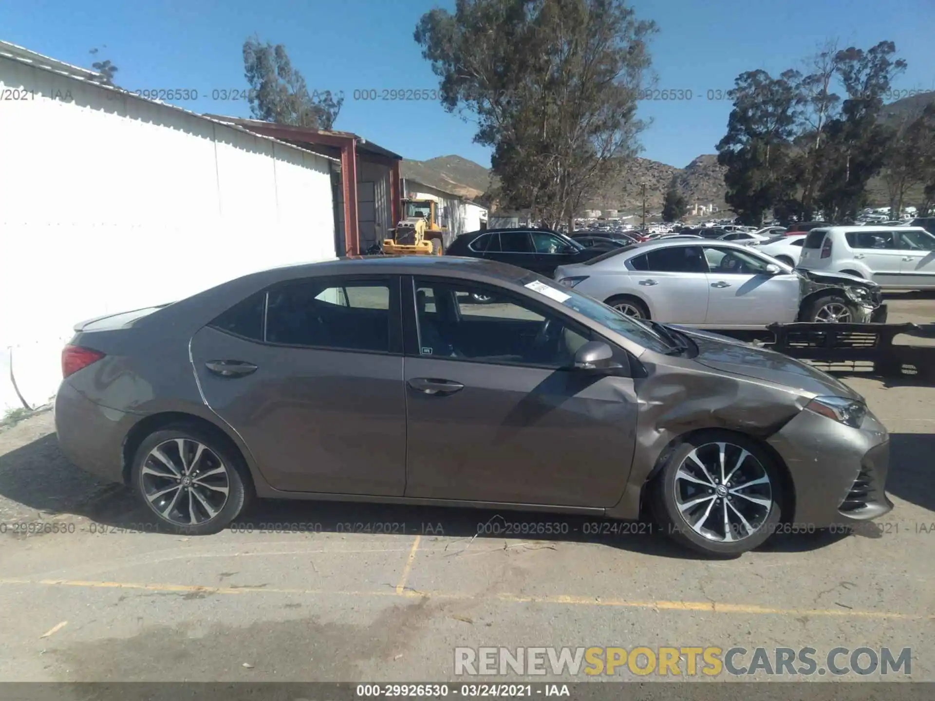 6 Photograph of a damaged car 5YFBURHE9KP923099 TOYOTA COROLLA 2019