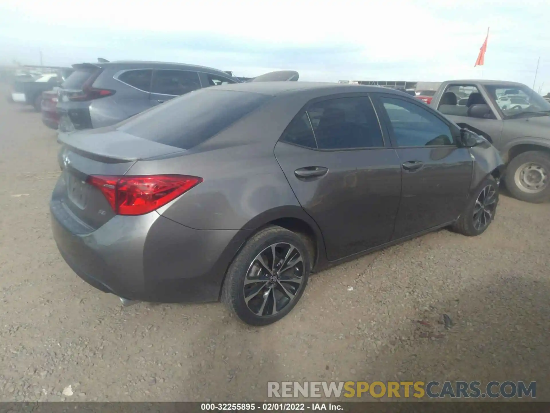 4 Photograph of a damaged car 5YFBURHE9KP923183 TOYOTA COROLLA 2019