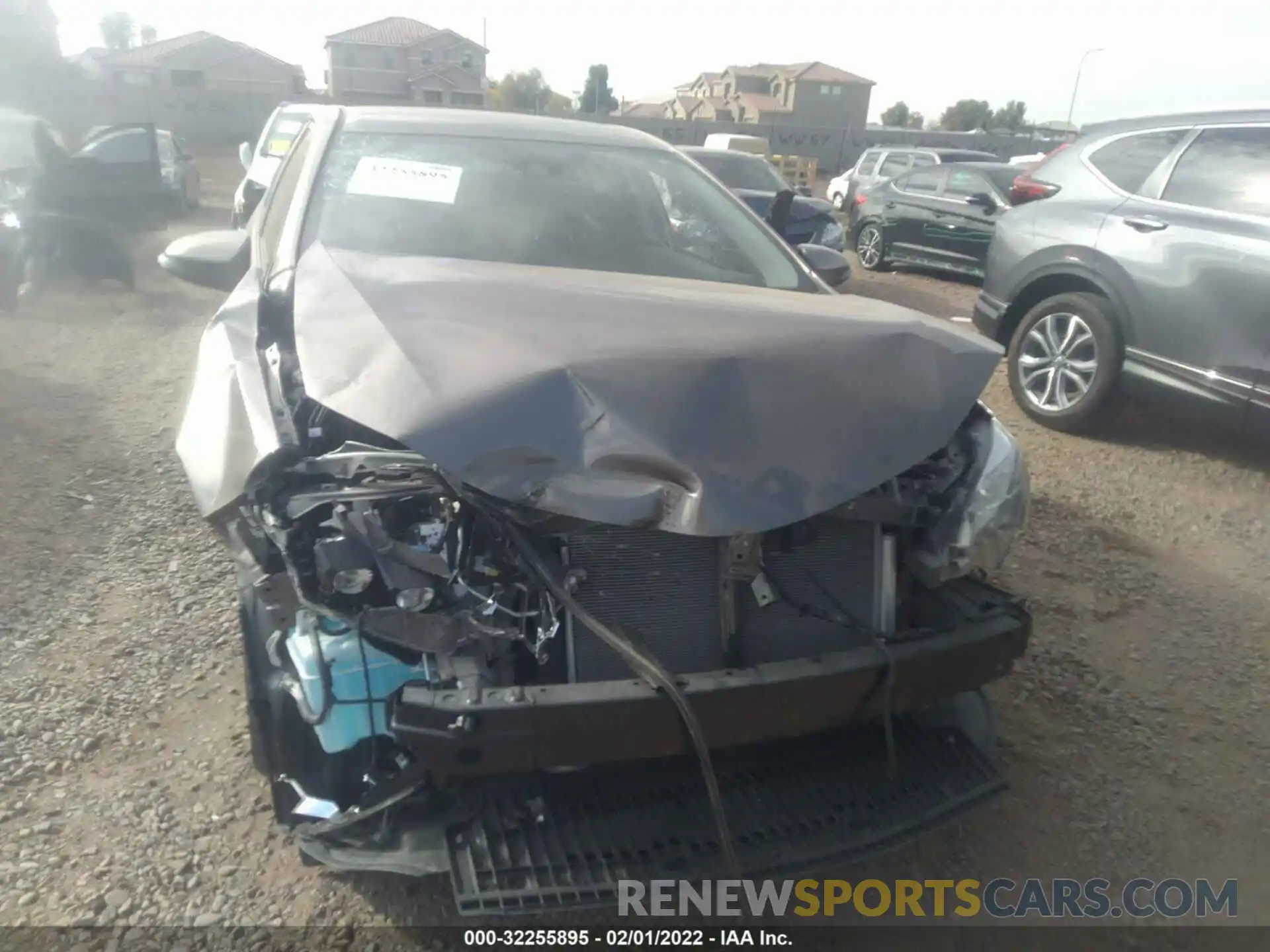 6 Photograph of a damaged car 5YFBURHE9KP923183 TOYOTA COROLLA 2019