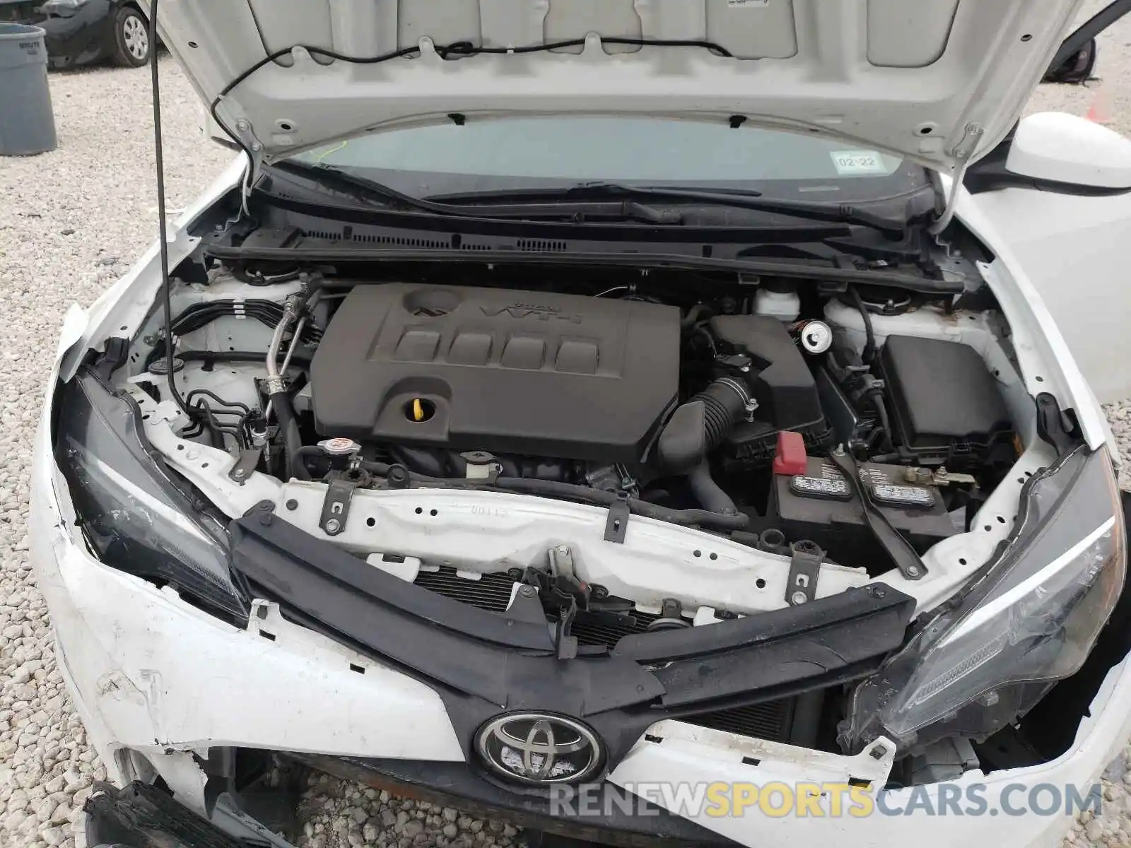 7 Photograph of a damaged car 5YFBURHE9KP925371 TOYOTA COROLLA 2019