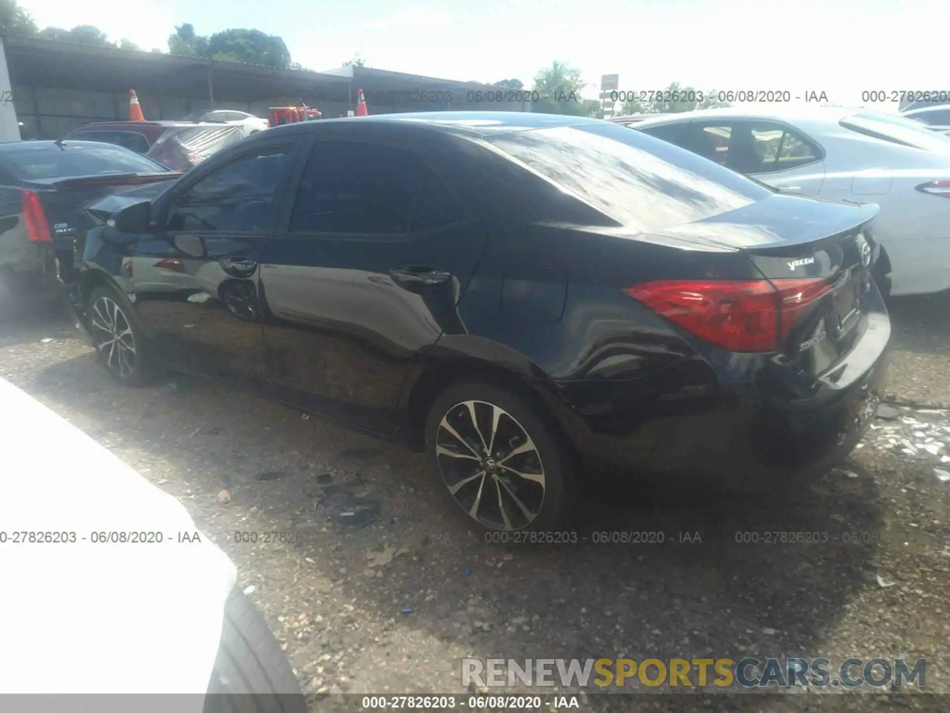 3 Photograph of a damaged car 5YFBURHE9KP925936 TOYOTA COROLLA 2019