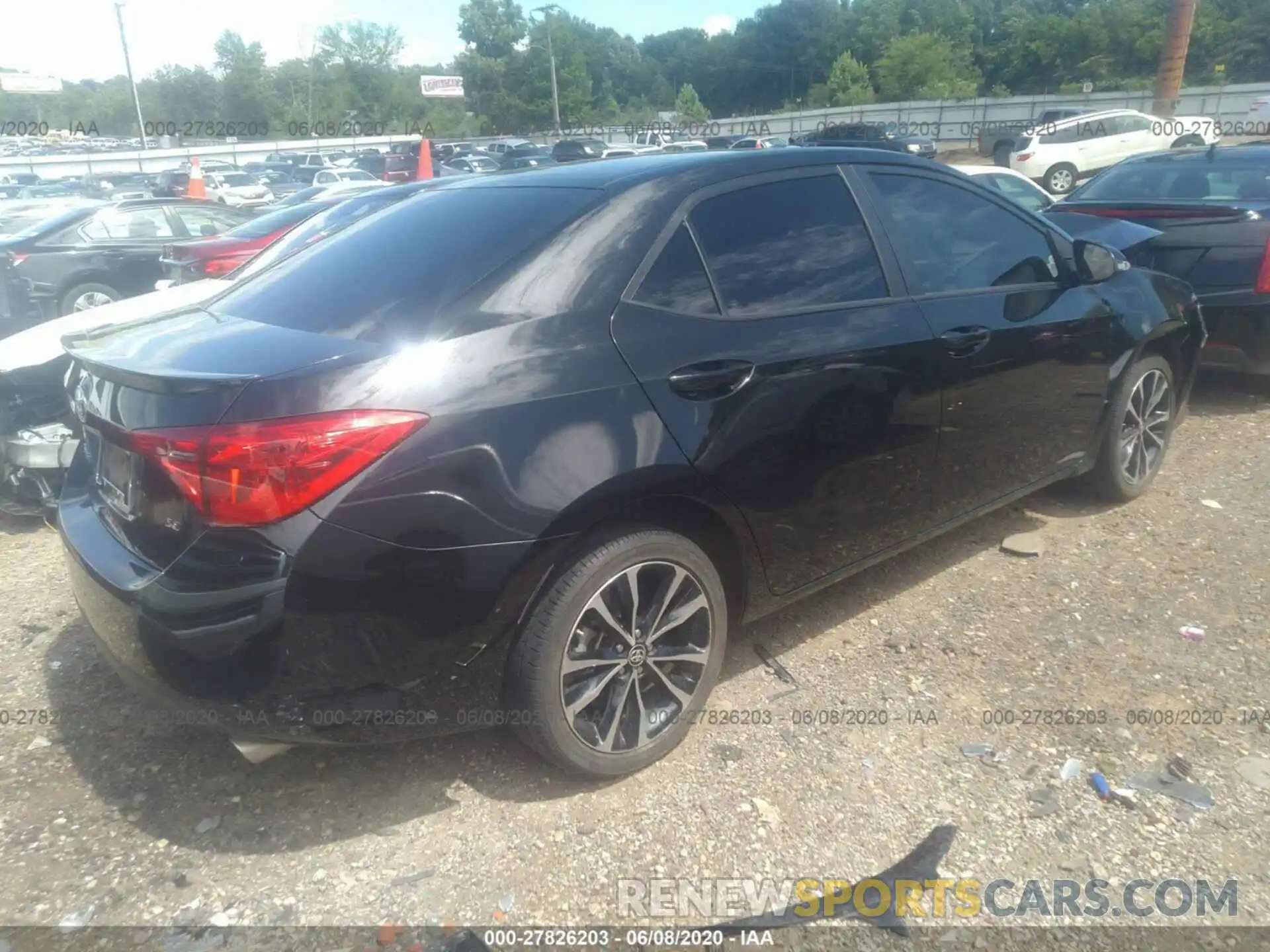 4 Photograph of a damaged car 5YFBURHE9KP925936 TOYOTA COROLLA 2019