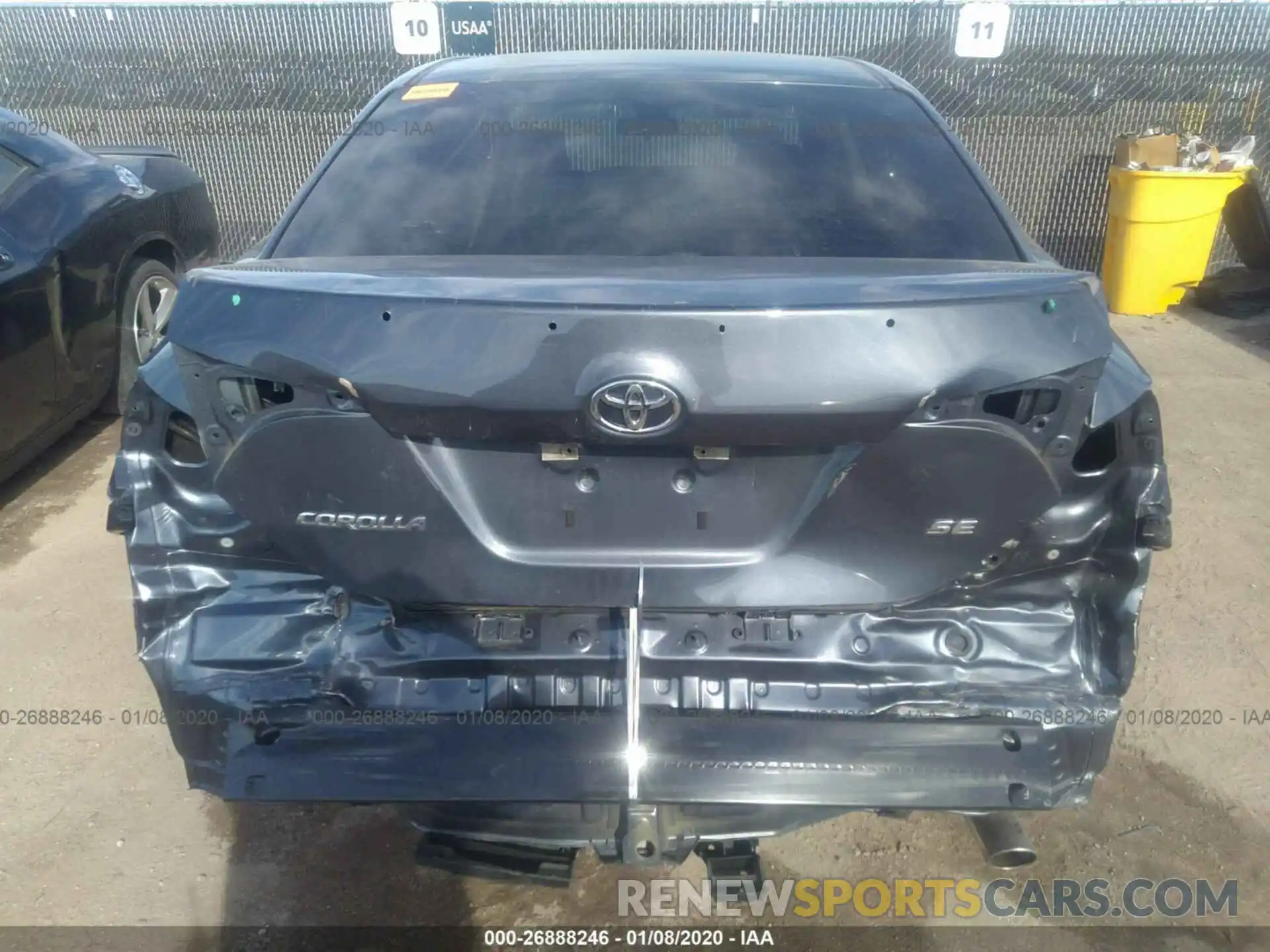 6 Photograph of a damaged car 5YFBURHE9KP926049 TOYOTA COROLLA 2019