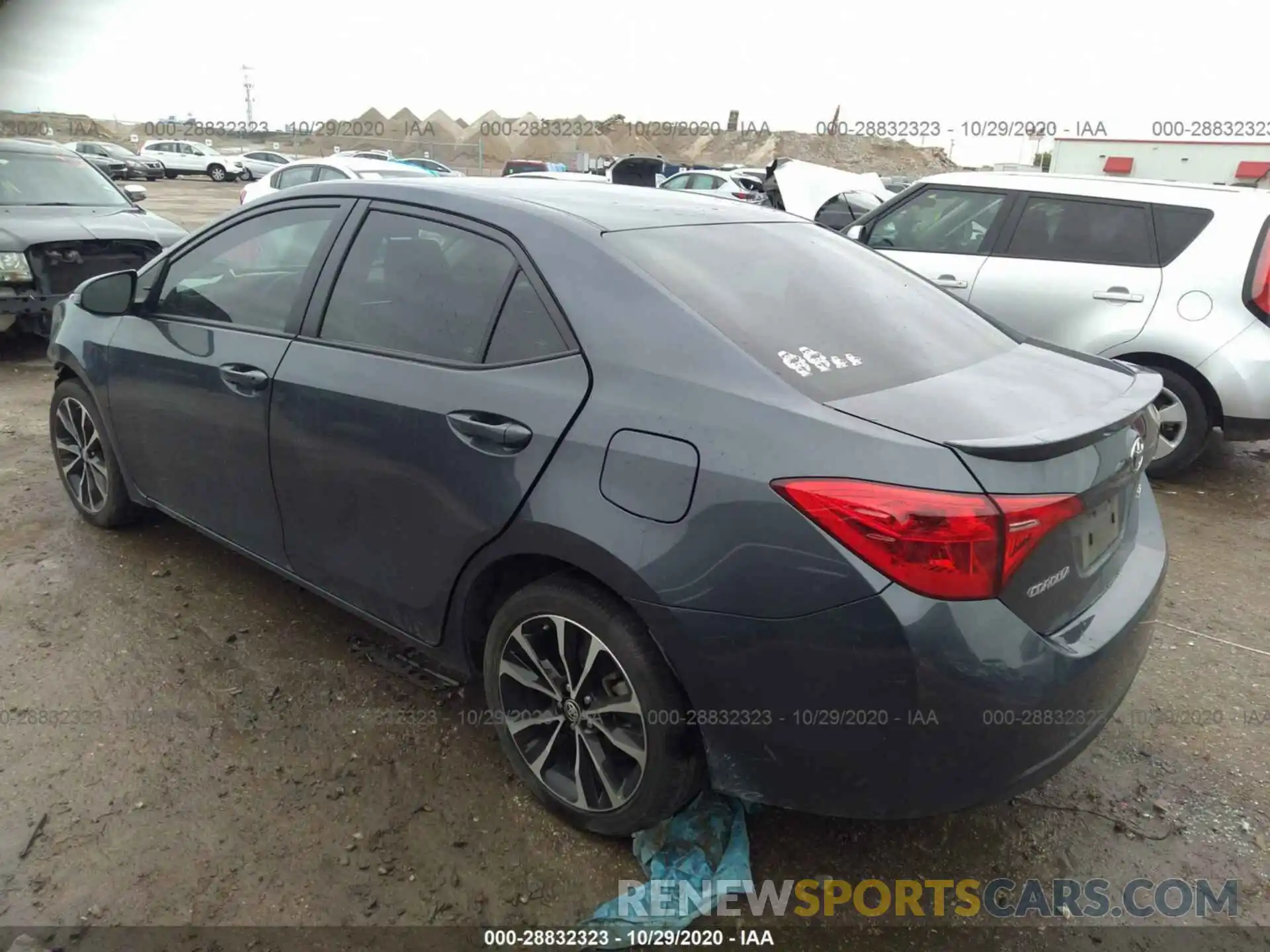 3 Photograph of a damaged car 5YFBURHE9KP926374 TOYOTA COROLLA 2019