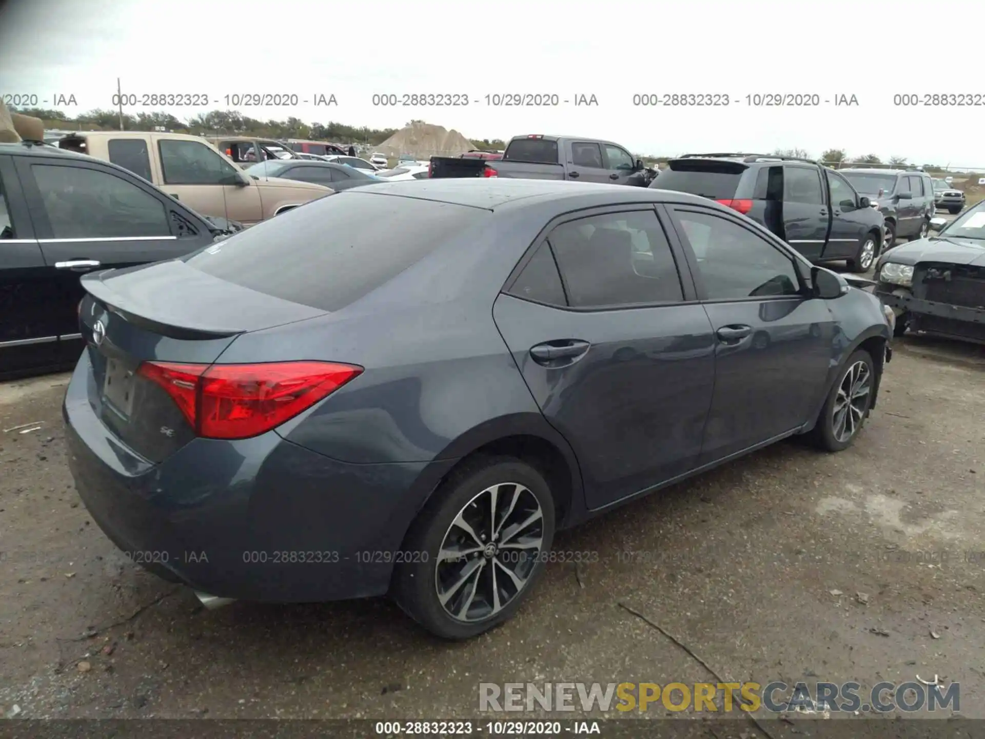 4 Photograph of a damaged car 5YFBURHE9KP926374 TOYOTA COROLLA 2019