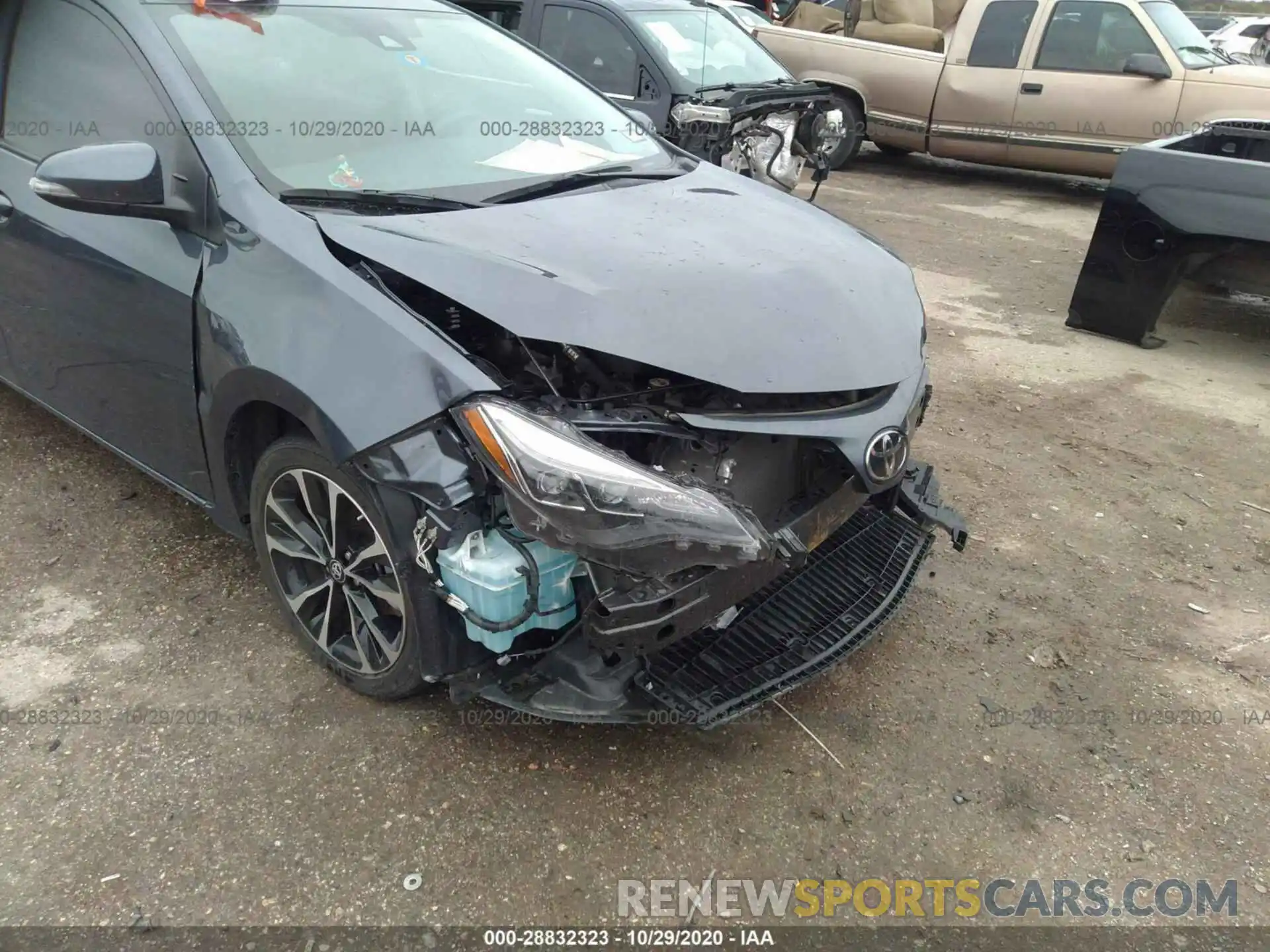 6 Photograph of a damaged car 5YFBURHE9KP926374 TOYOTA COROLLA 2019