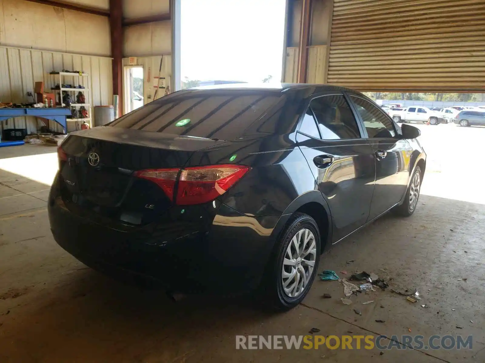 4 Photograph of a damaged car 5YFBURHE9KP926486 TOYOTA COROLLA 2019