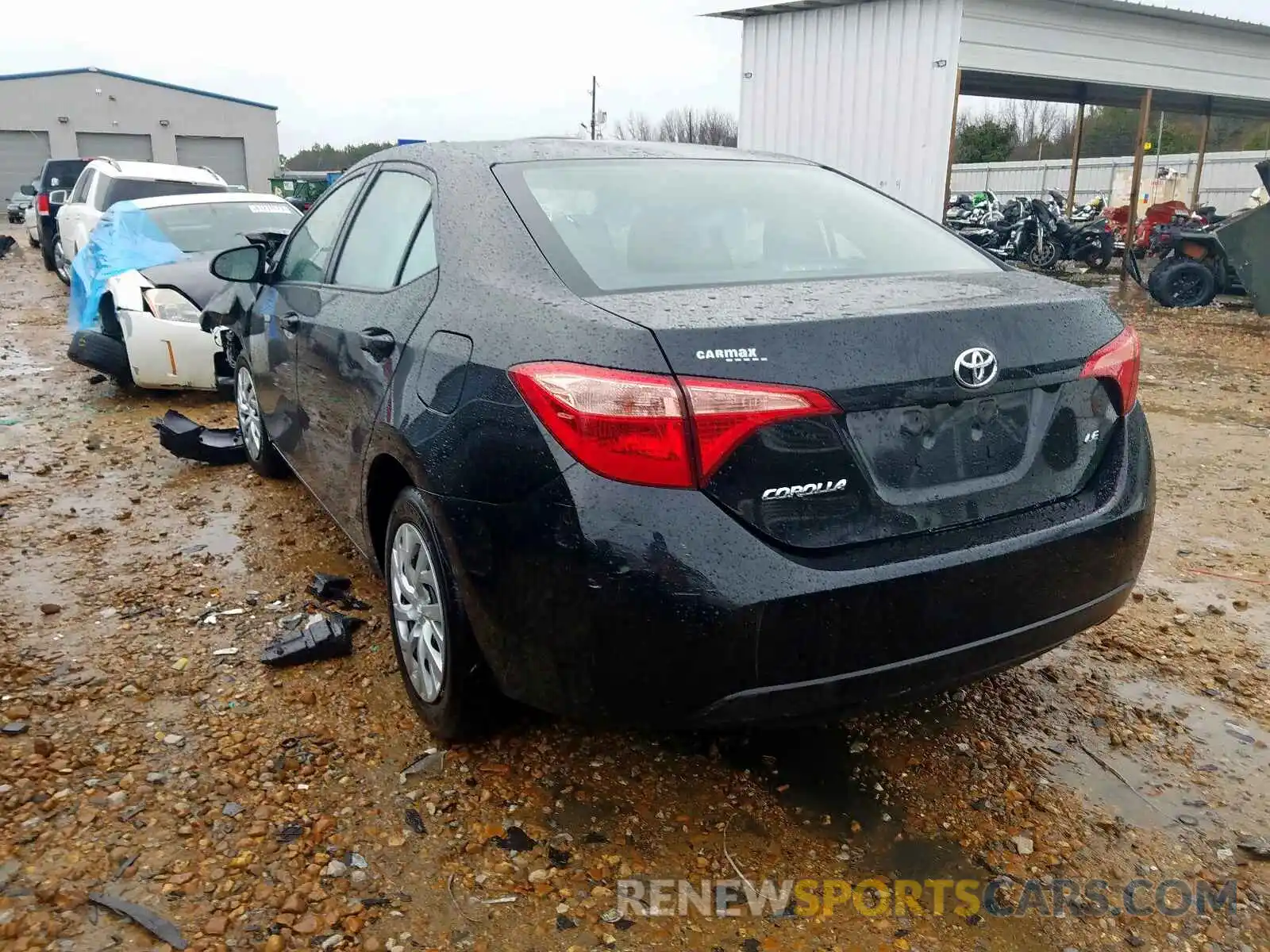 3 Photograph of a damaged car 5YFBURHE9KP926505 TOYOTA COROLLA 2019