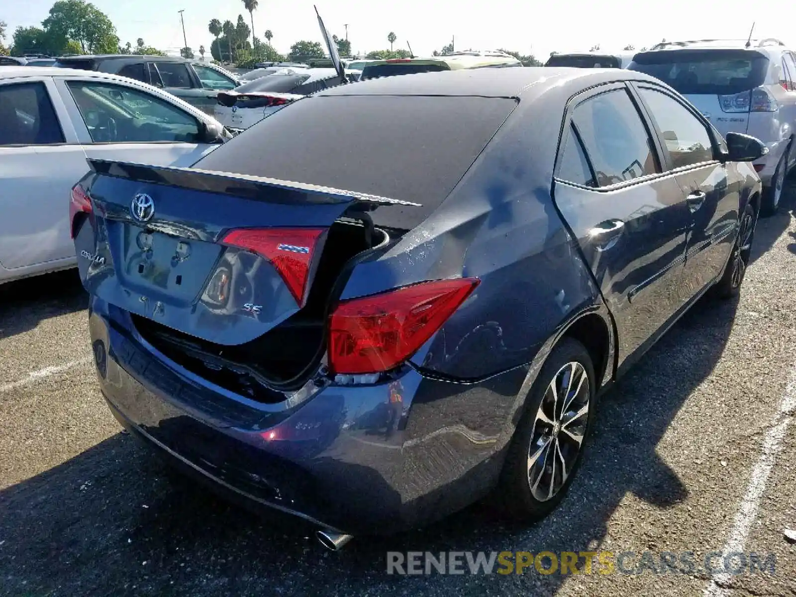 4 Photograph of a damaged car 5YFBURHE9KP926939 TOYOTA COROLLA 2019