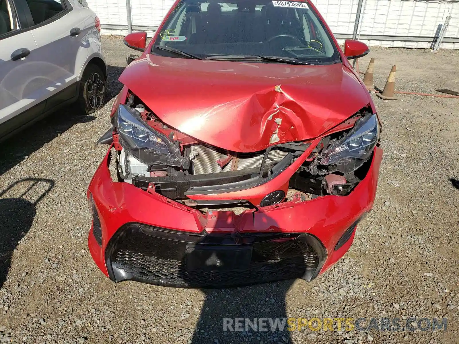 7 Photograph of a damaged car 5YFBURHE9KP927380 TOYOTA COROLLA 2019