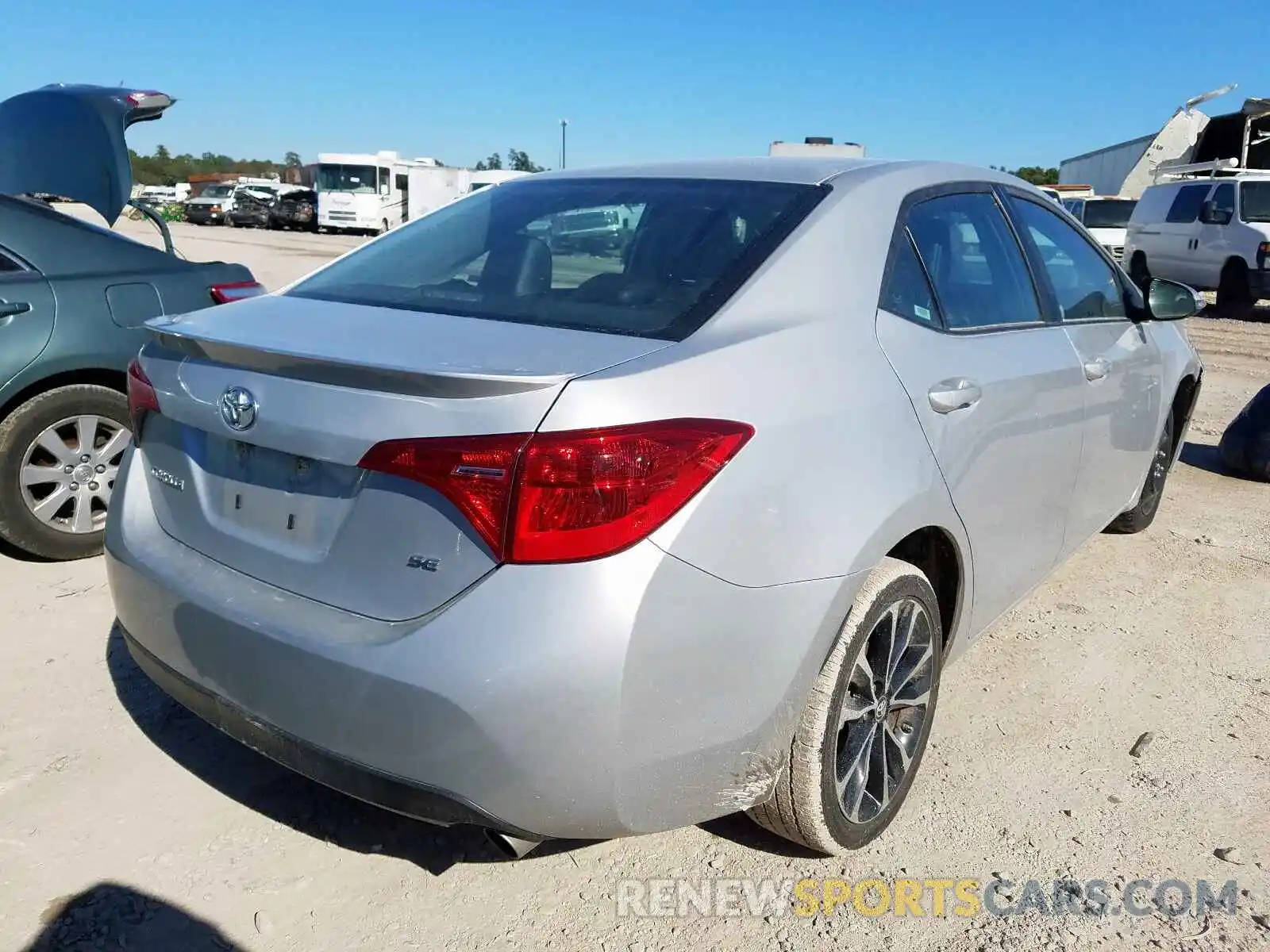 4 Photograph of a damaged car 5YFBURHE9KP927699 TOYOTA COROLLA 2019