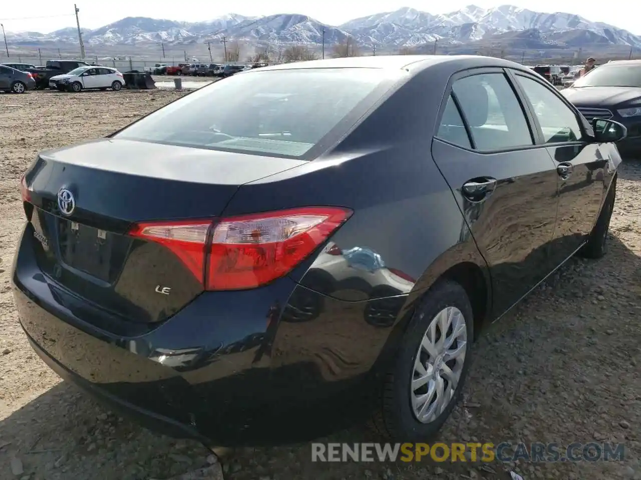 4 Photograph of a damaged car 5YFBURHE9KP927735 TOYOTA COROLLA 2019