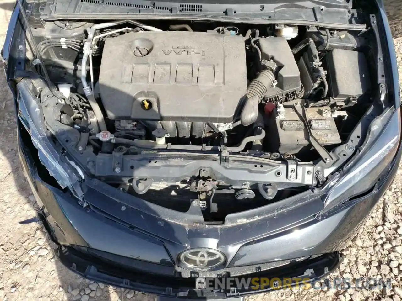 7 Photograph of a damaged car 5YFBURHE9KP927735 TOYOTA COROLLA 2019