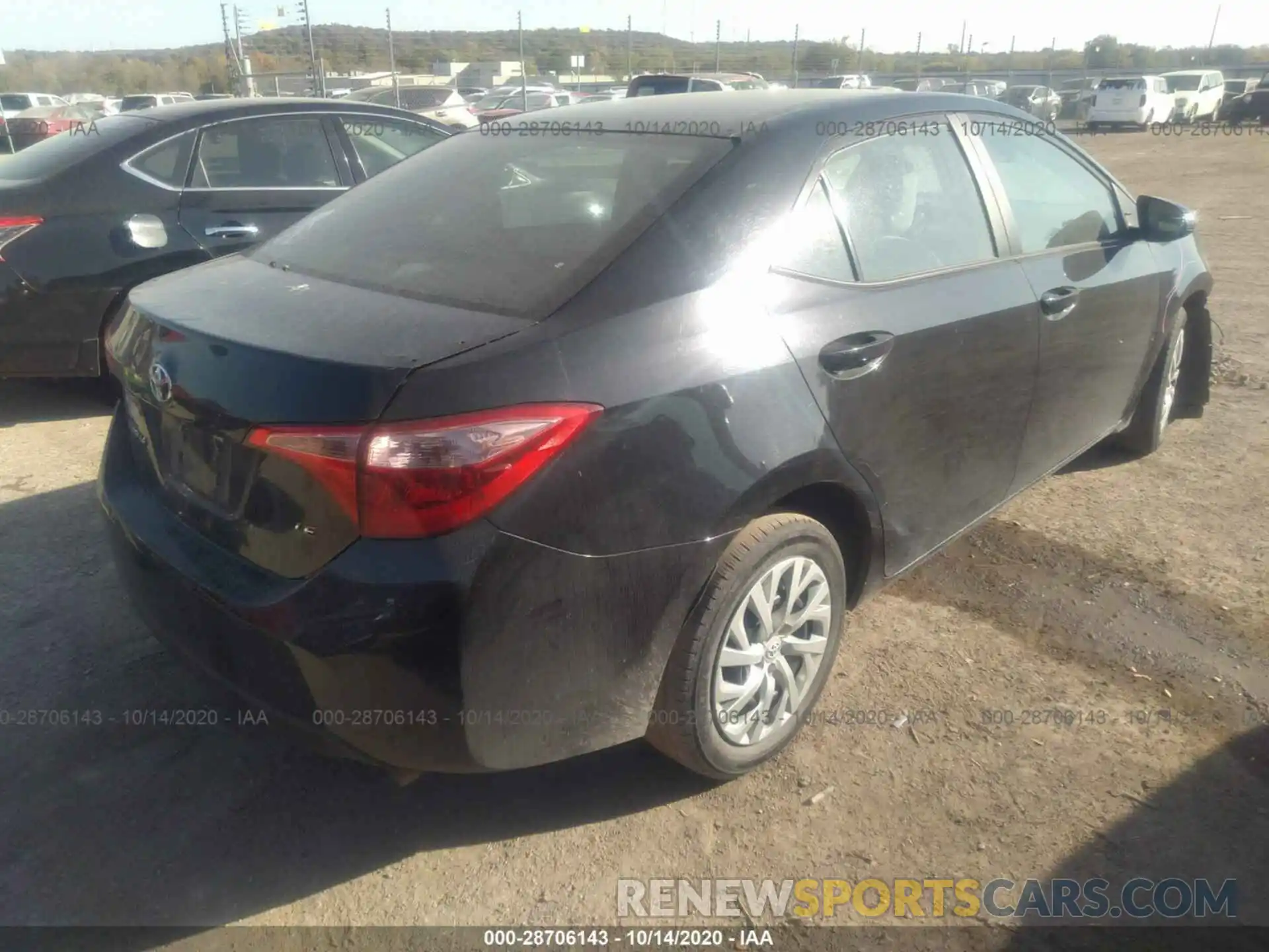 4 Photograph of a damaged car 5YFBURHE9KP928416 TOYOTA COROLLA 2019