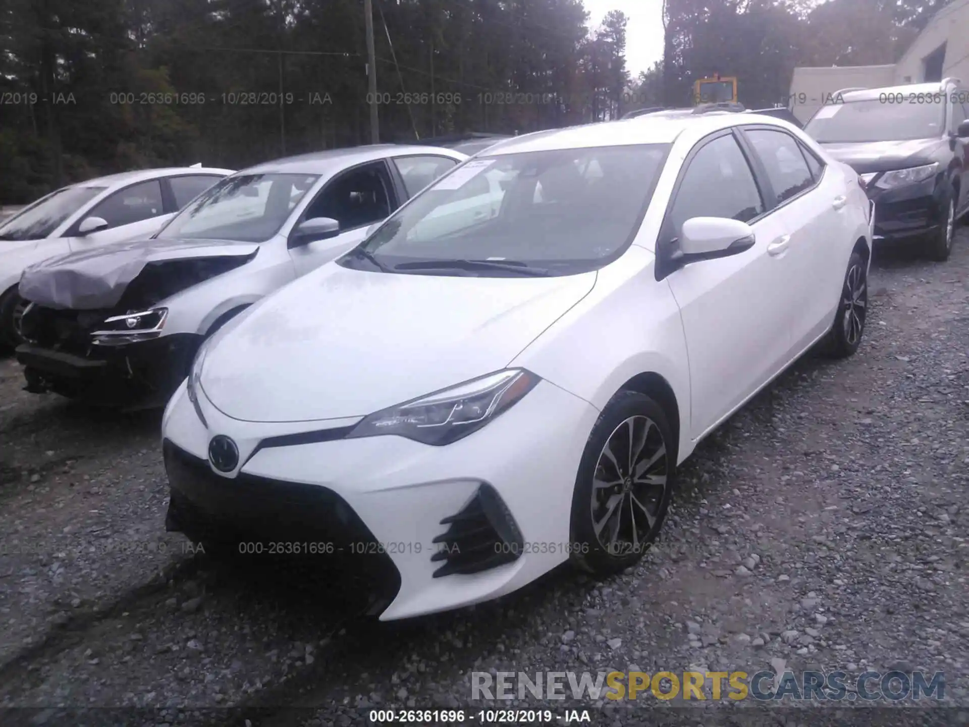 2 Photograph of a damaged car 5YFBURHE9KP928531 TOYOTA COROLLA 2019