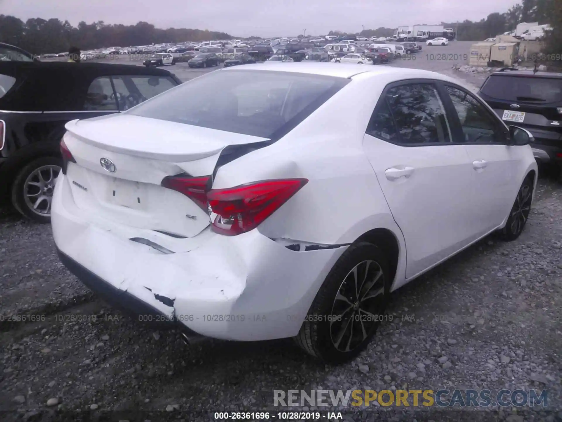 4 Photograph of a damaged car 5YFBURHE9KP928531 TOYOTA COROLLA 2019