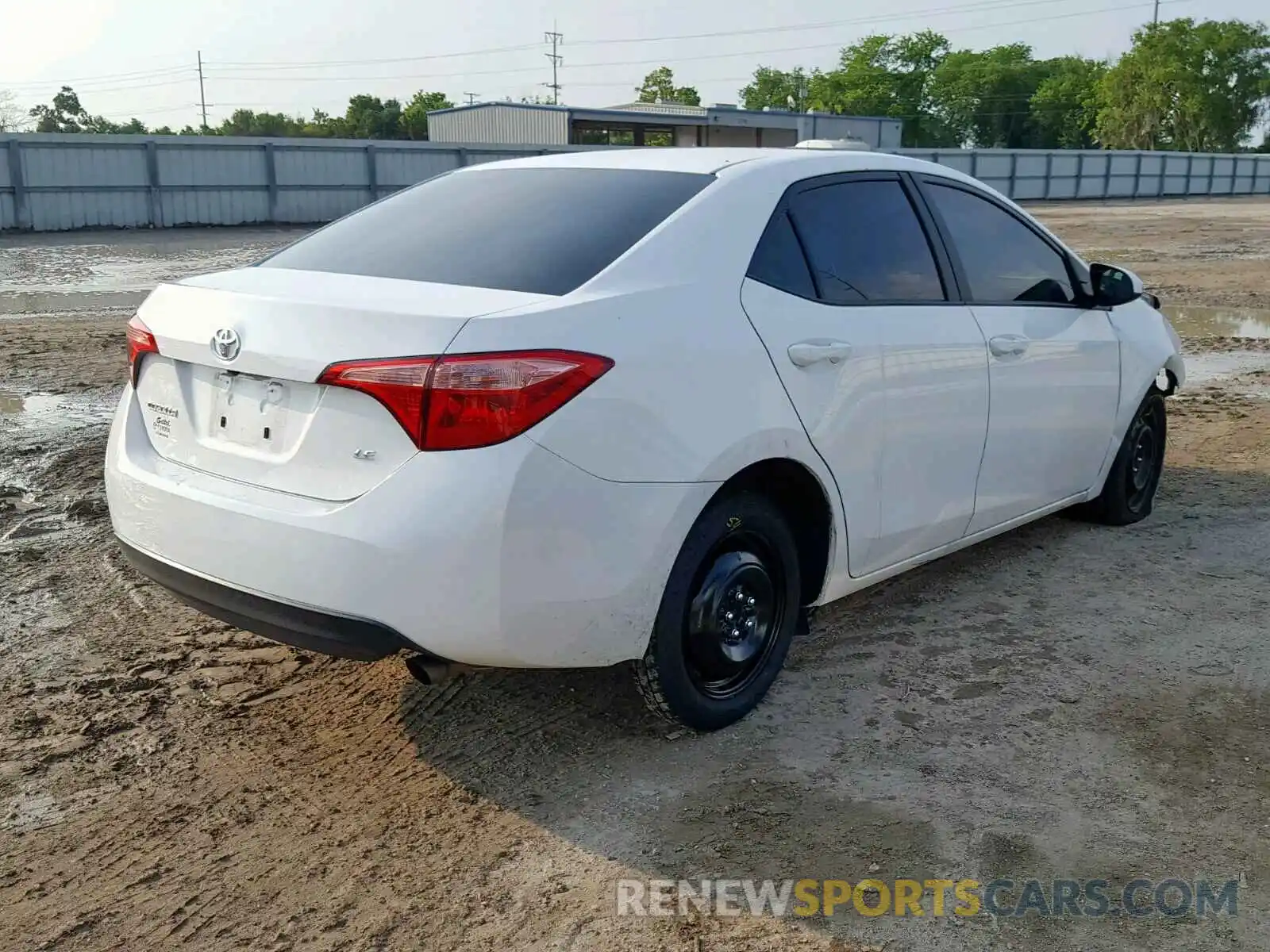 4 Photograph of a damaged car 5YFBURHE9KP929839 TOYOTA COROLLA 2019