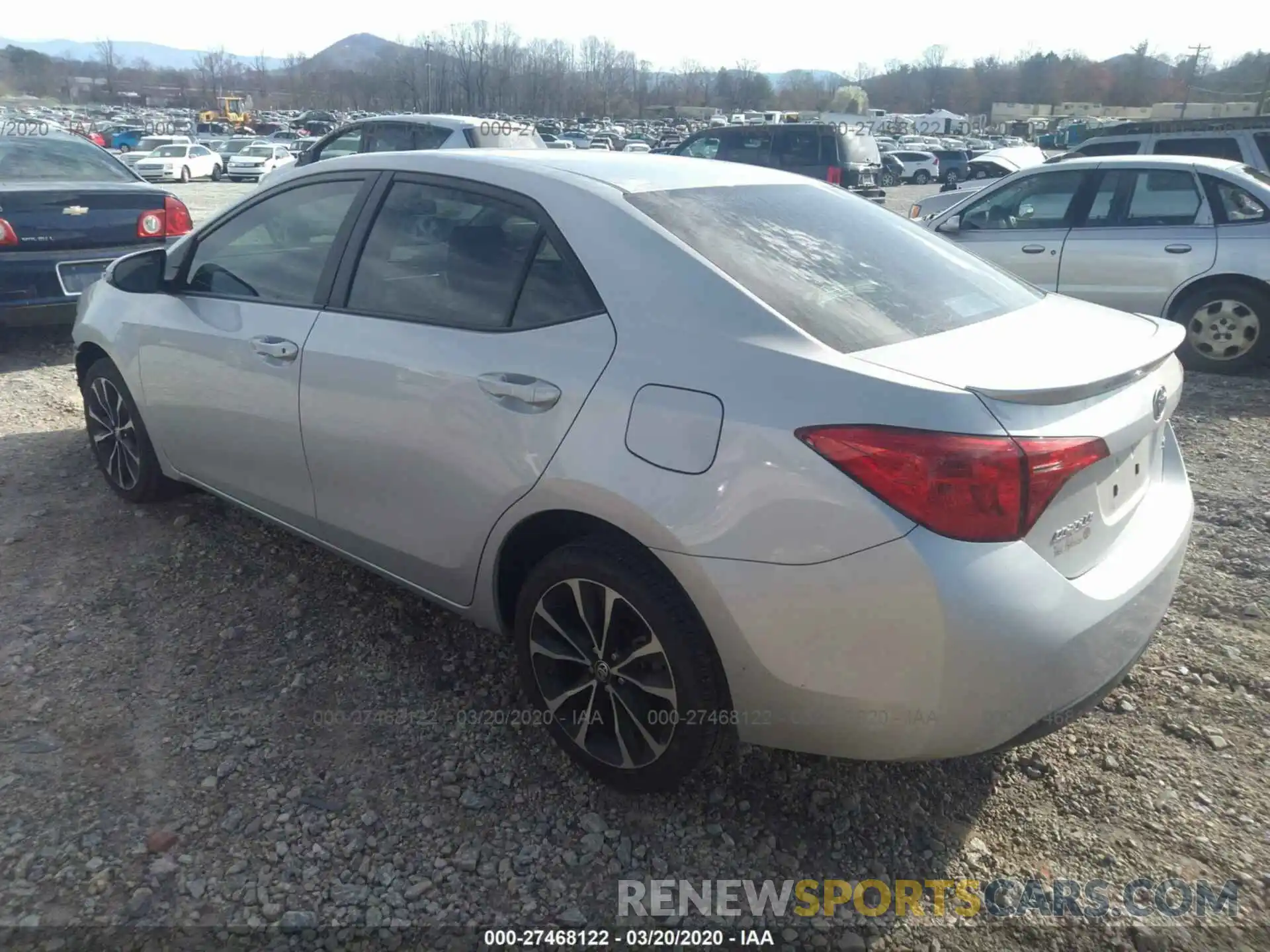 3 Photograph of a damaged car 5YFBURHE9KP929842 TOYOTA COROLLA 2019