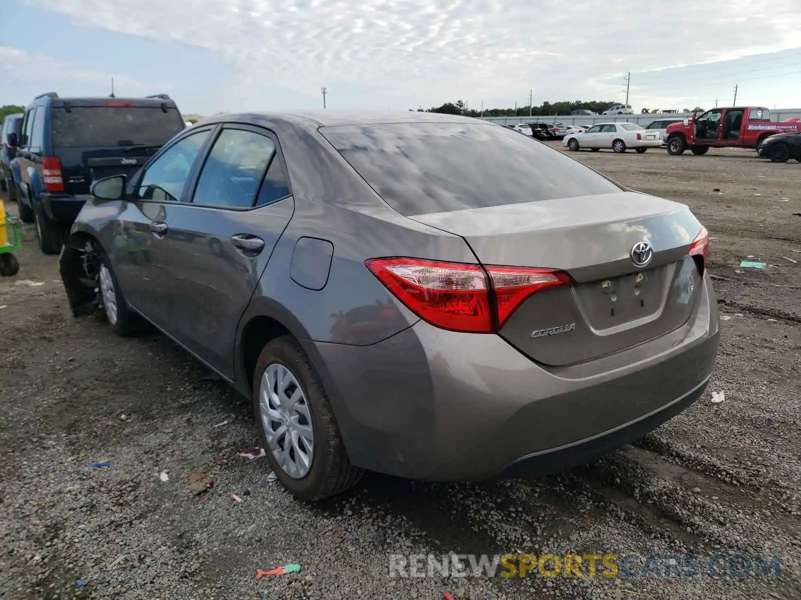 3 Photograph of a damaged car 5YFBURHE9KP930005 TOYOTA COROLLA 2019