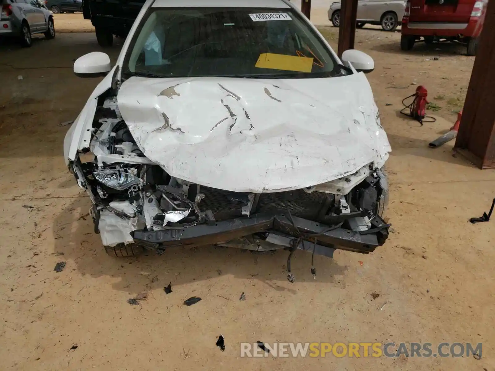 9 Photograph of a damaged car 5YFBURHE9KP930330 TOYOTA COROLLA 2019