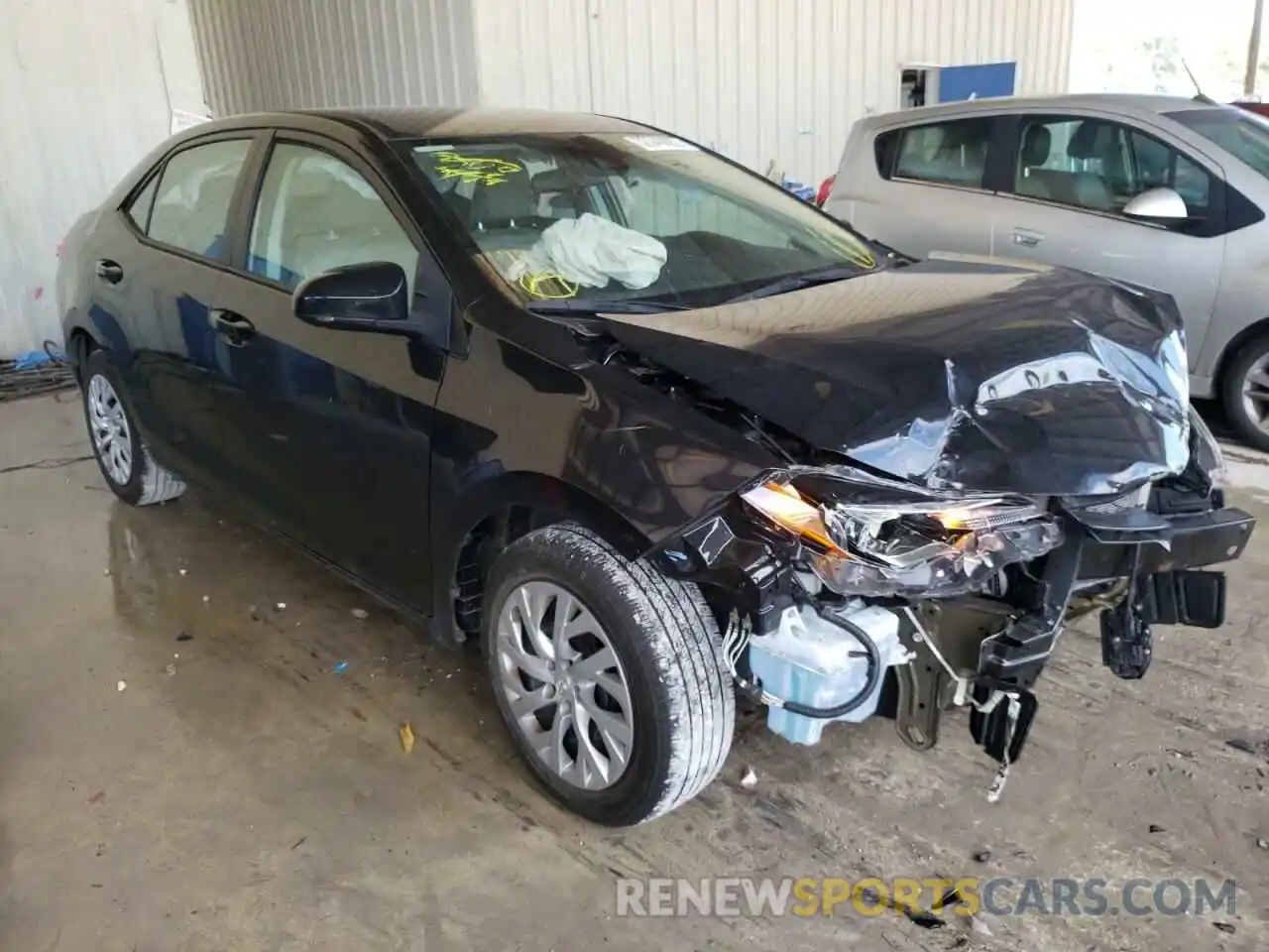 1 Photograph of a damaged car 5YFBURHE9KP930442 TOYOTA COROLLA 2019