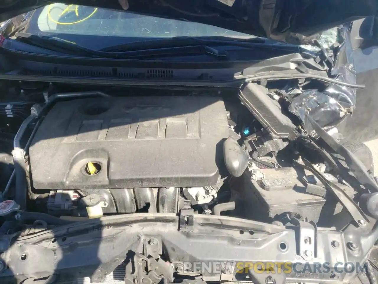 7 Photograph of a damaged car 5YFBURHE9KP931087 TOYOTA COROLLA 2019