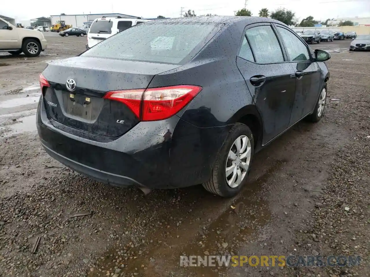 4 Photograph of a damaged car 5YFBURHE9KP931557 TOYOTA COROLLA 2019