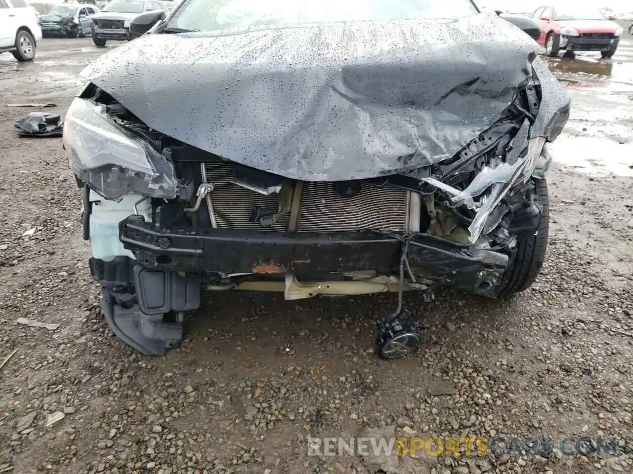 9 Photograph of a damaged car 5YFBURHE9KP931557 TOYOTA COROLLA 2019