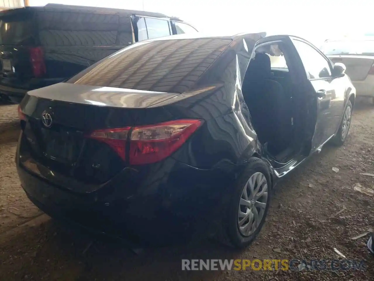 4 Photograph of a damaged car 5YFBURHE9KP931767 TOYOTA COROLLA 2019