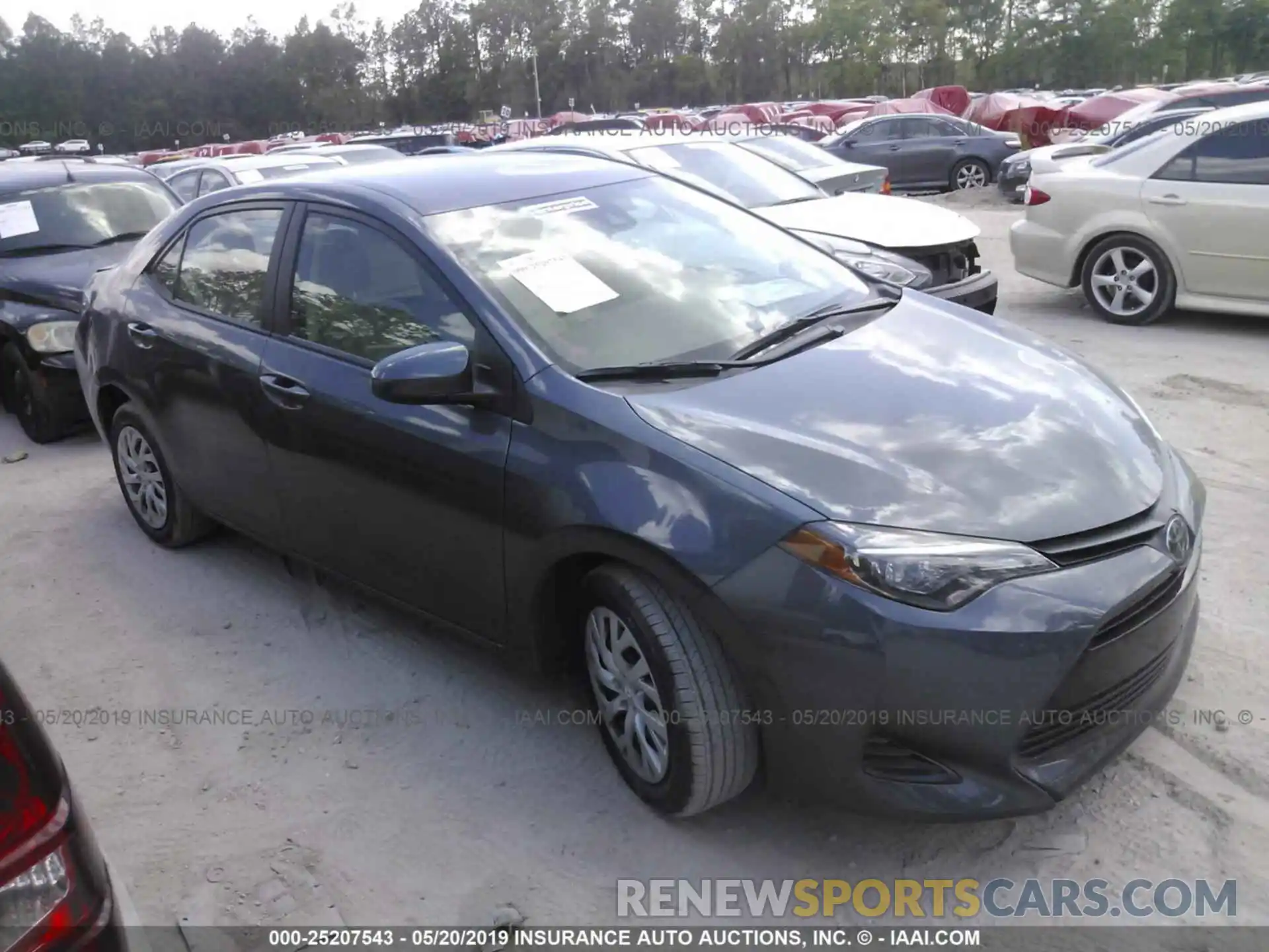 1 Photograph of a damaged car 5YFBURHE9KP932479 TOYOTA COROLLA 2019