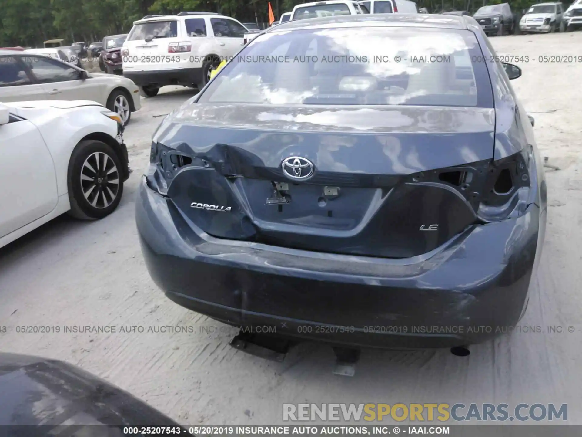 6 Photograph of a damaged car 5YFBURHE9KP932479 TOYOTA COROLLA 2019