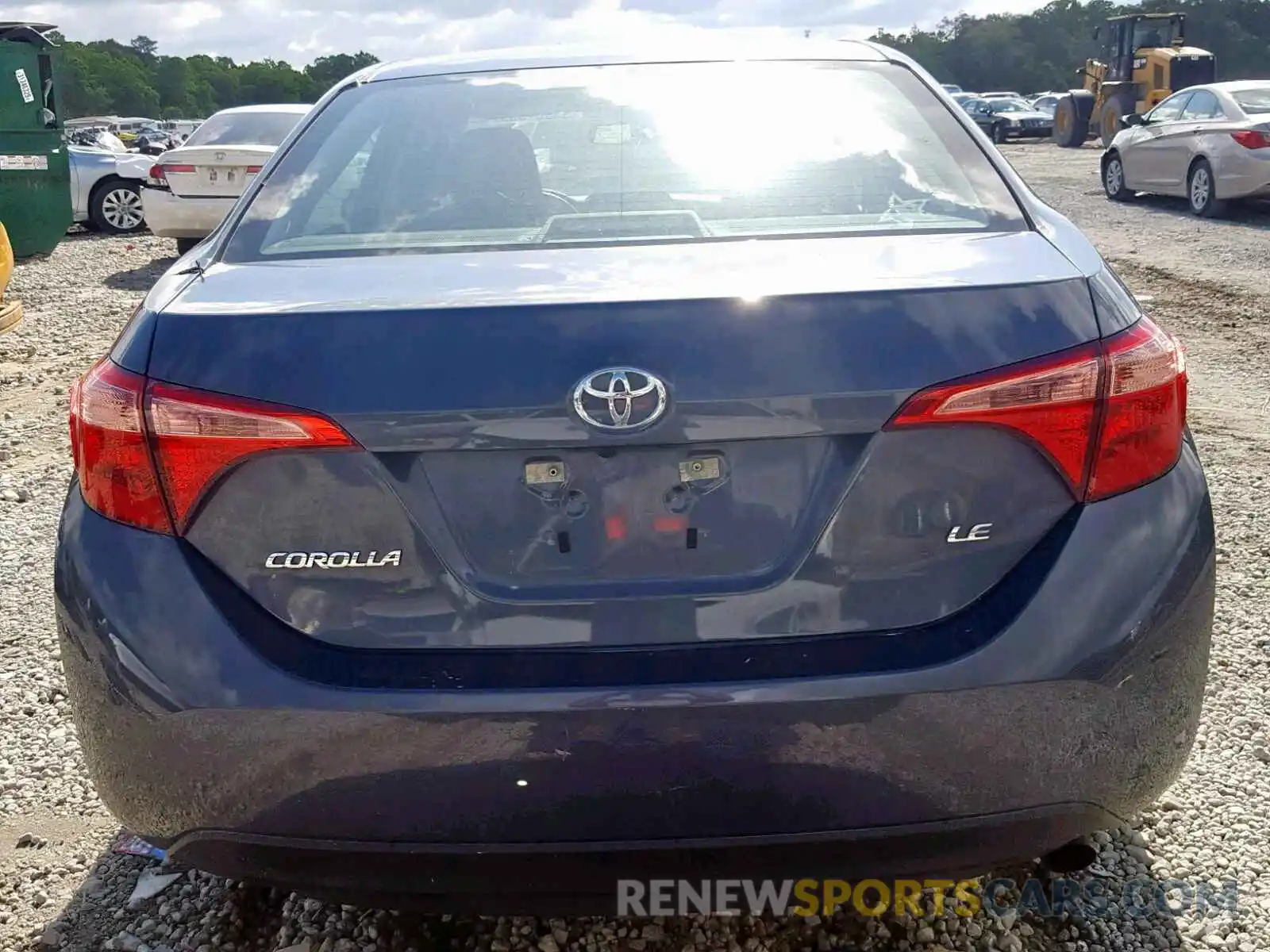 9 Photograph of a damaged car 5YFBURHE9KP932496 TOYOTA COROLLA 2019