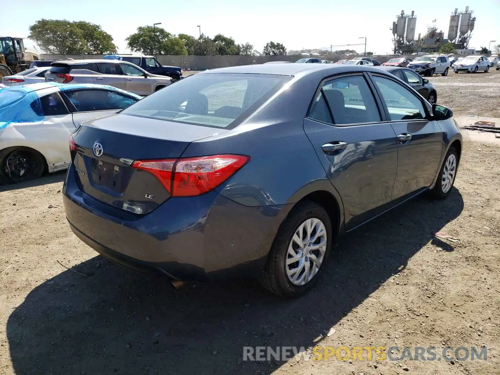 4 Photograph of a damaged car 5YFBURHE9KP932594 TOYOTA COROLLA 2019