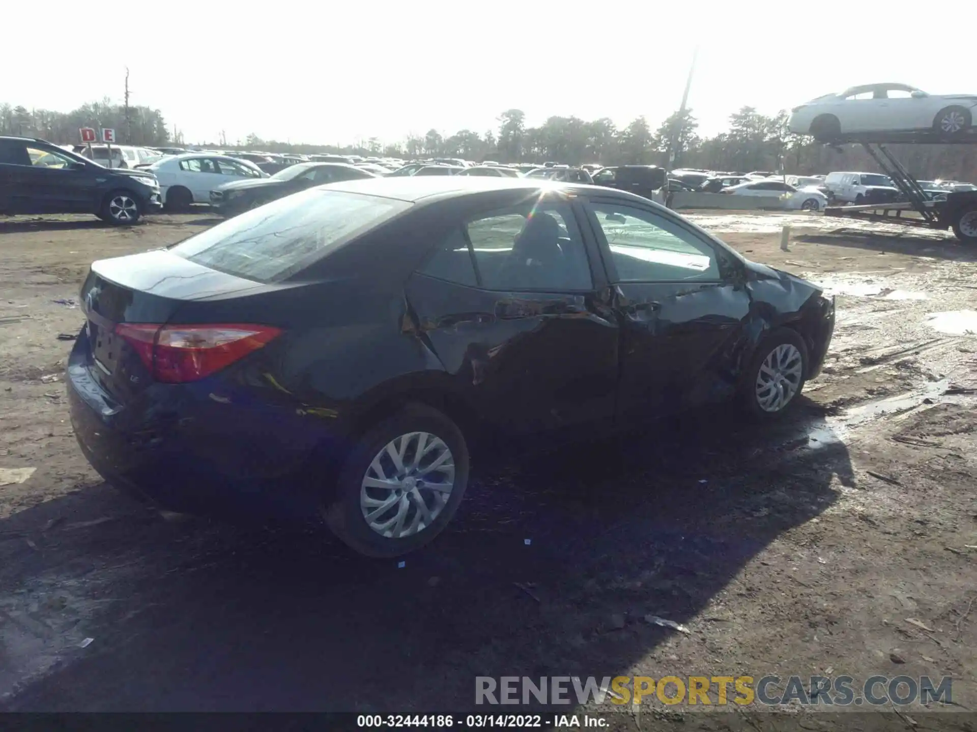 4 Photograph of a damaged car 5YFBURHE9KP933681 TOYOTA COROLLA 2019