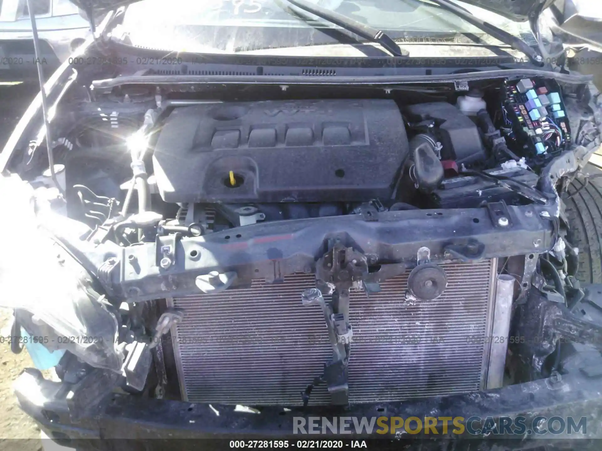 10 Photograph of a damaged car 5YFBURHE9KP933969 TOYOTA COROLLA 2019