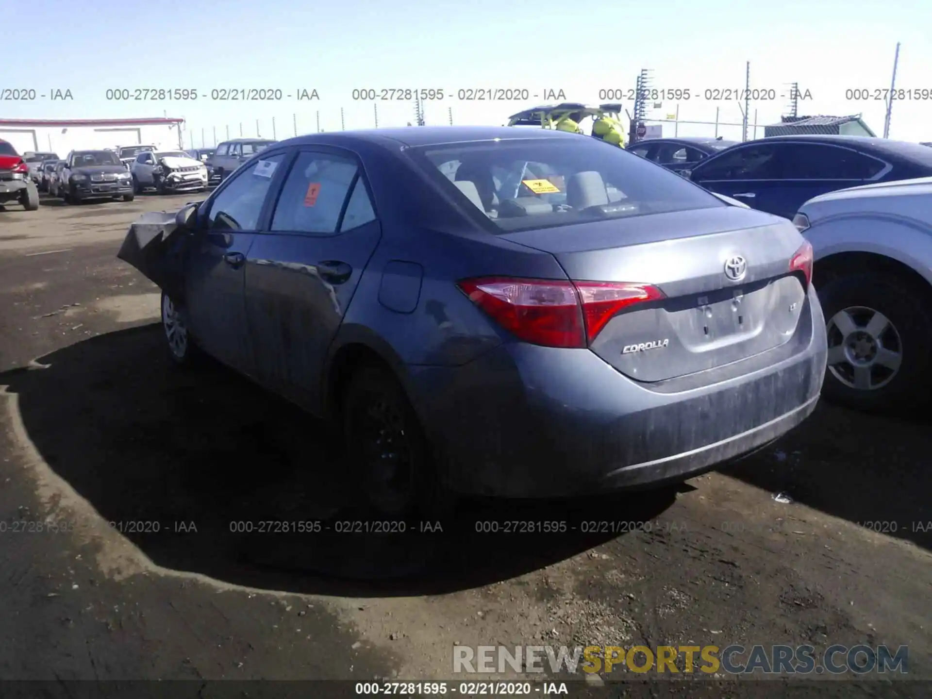 3 Photograph of a damaged car 5YFBURHE9KP933969 TOYOTA COROLLA 2019