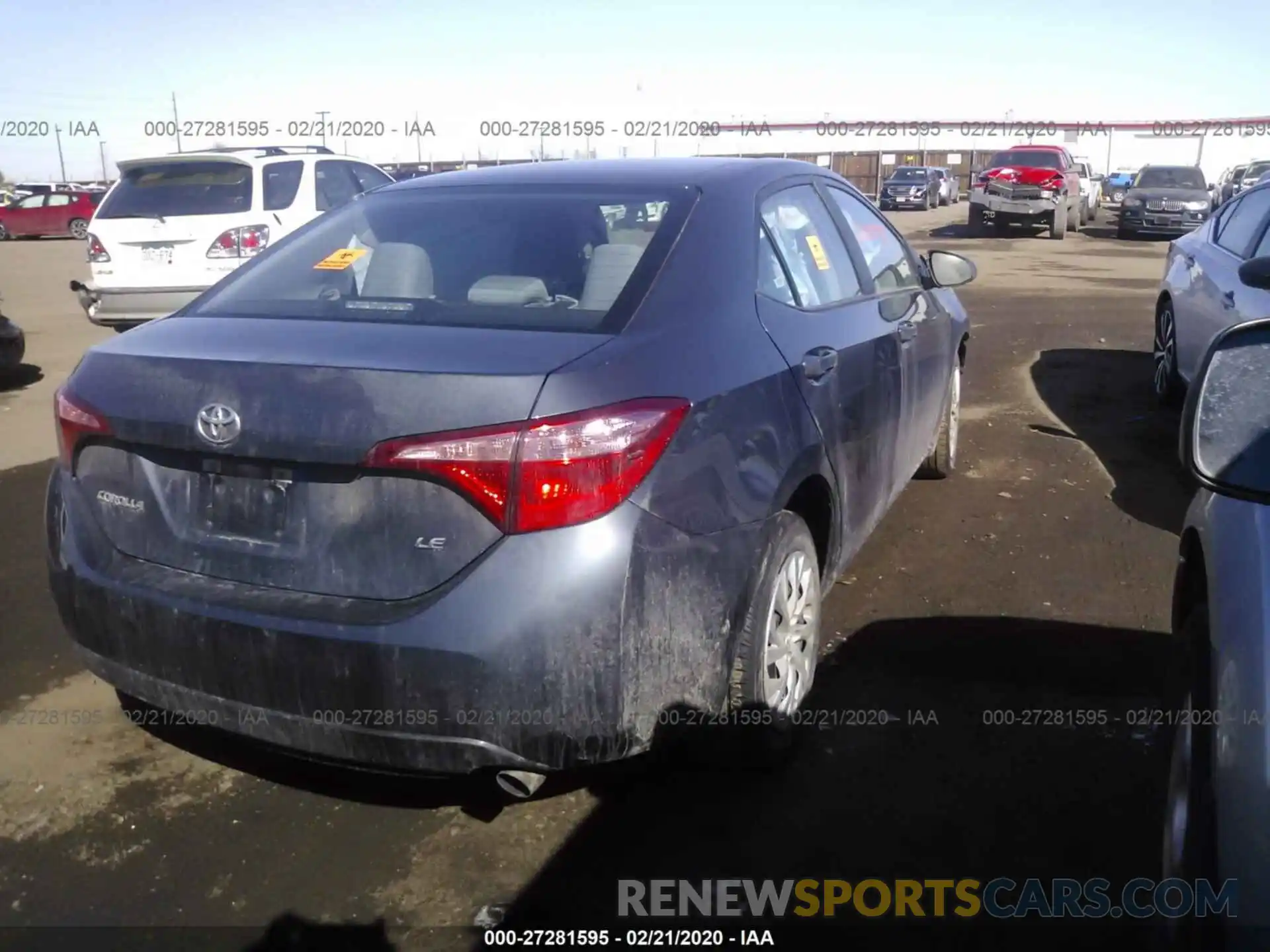 4 Photograph of a damaged car 5YFBURHE9KP933969 TOYOTA COROLLA 2019