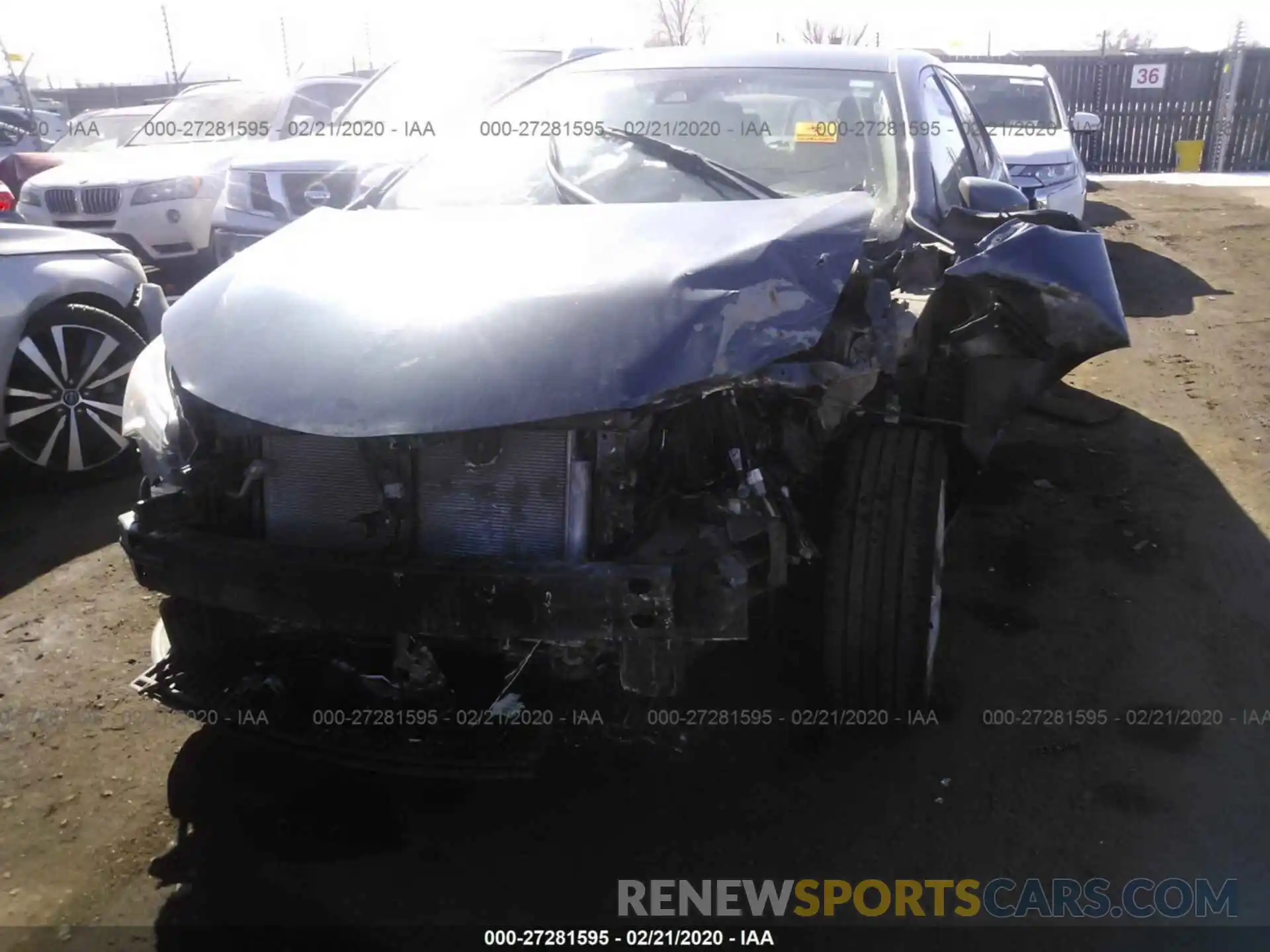 6 Photograph of a damaged car 5YFBURHE9KP933969 TOYOTA COROLLA 2019