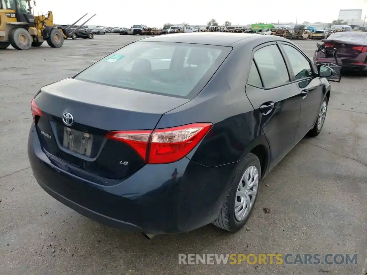 4 Photograph of a damaged car 5YFBURHE9KP934166 TOYOTA COROLLA 2019