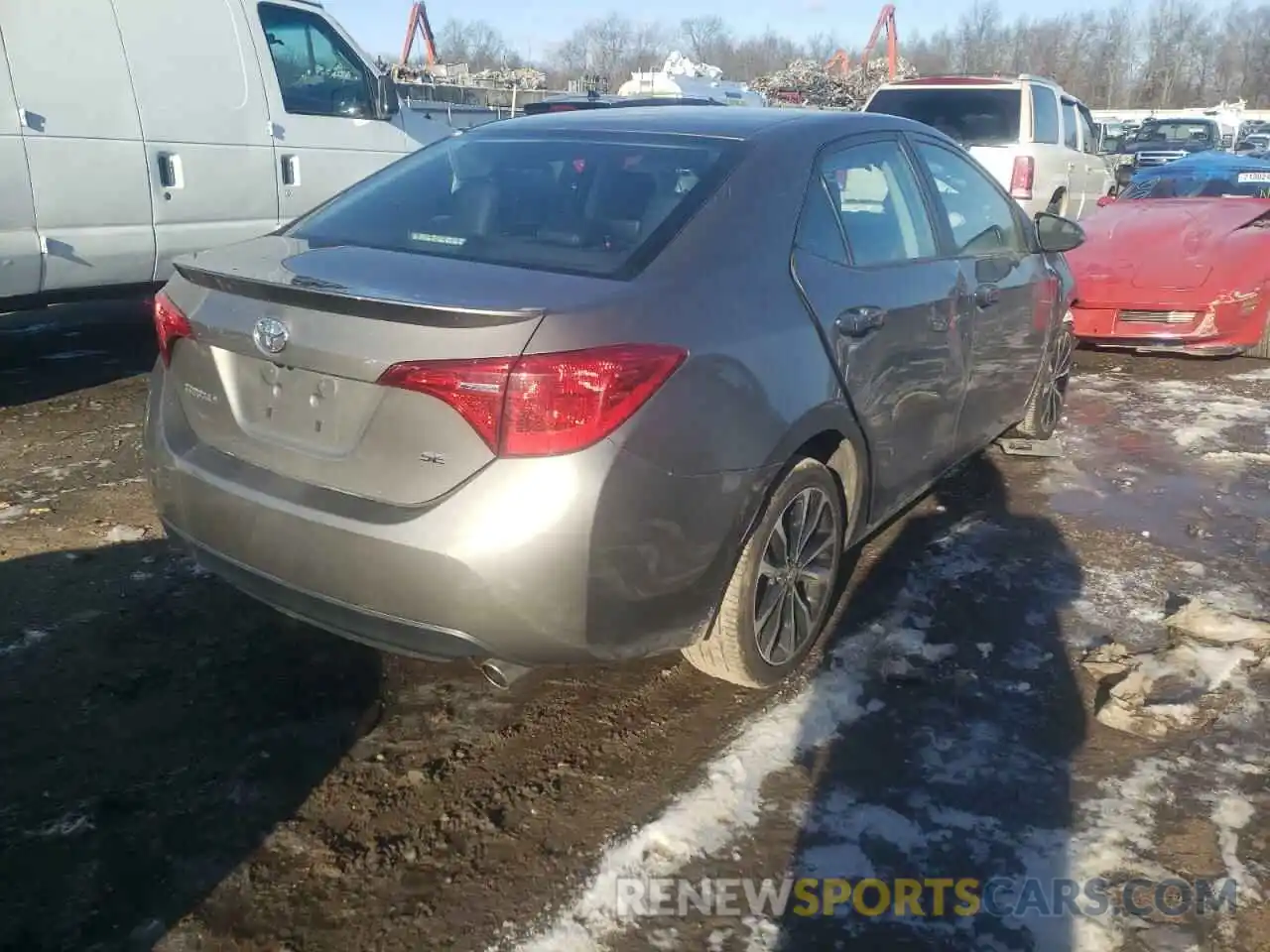 4 Photograph of a damaged car 5YFBURHE9KP935060 TOYOTA COROLLA 2019