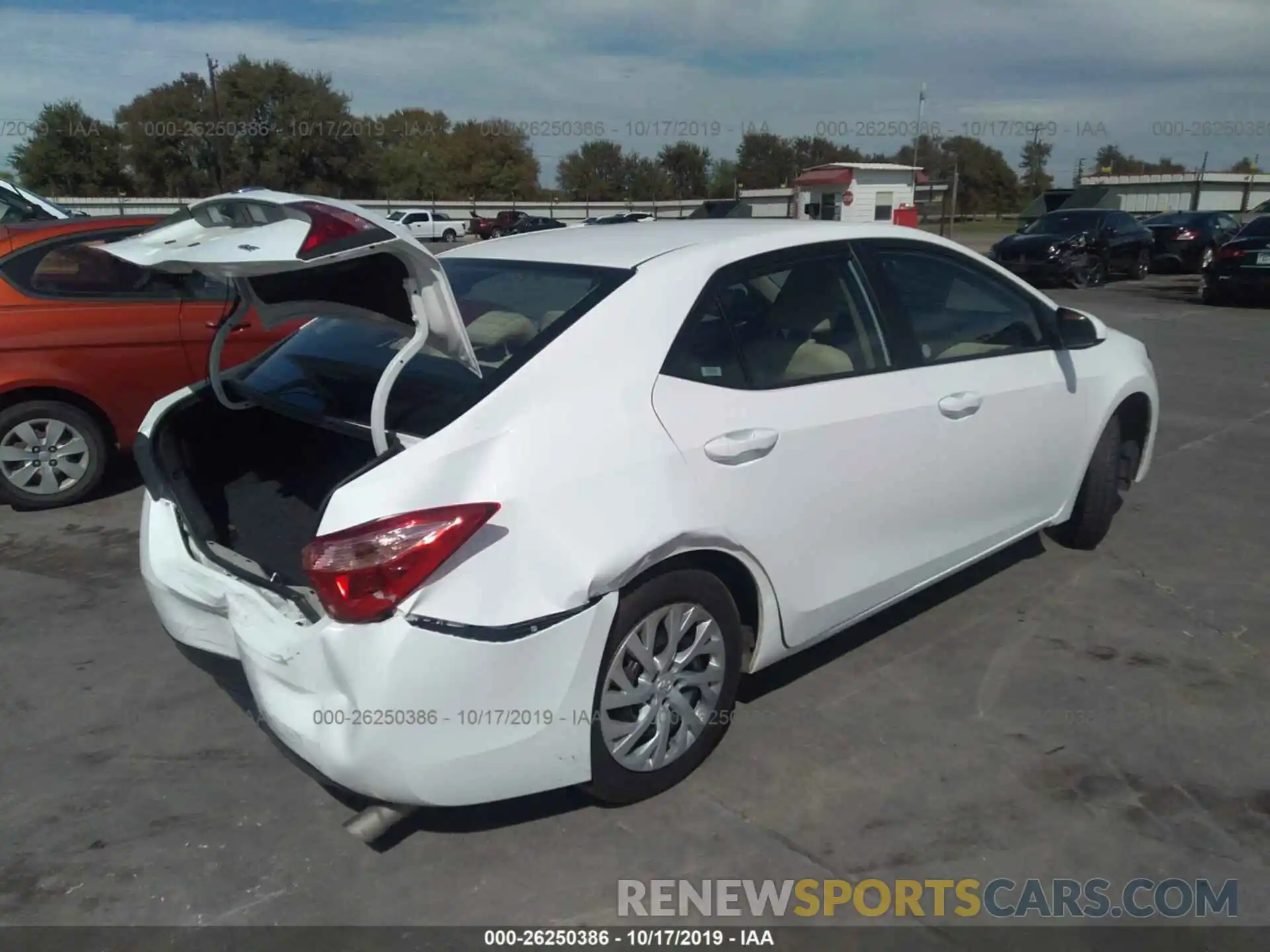 4 Photograph of a damaged car 5YFBURHE9KP935074 TOYOTA COROLLA 2019