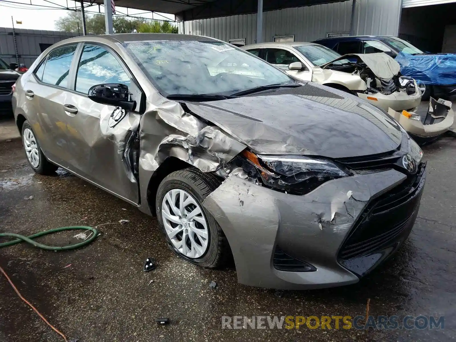 9 Photograph of a damaged car 5YFBURHE9KP935351 TOYOTA COROLLA 2019