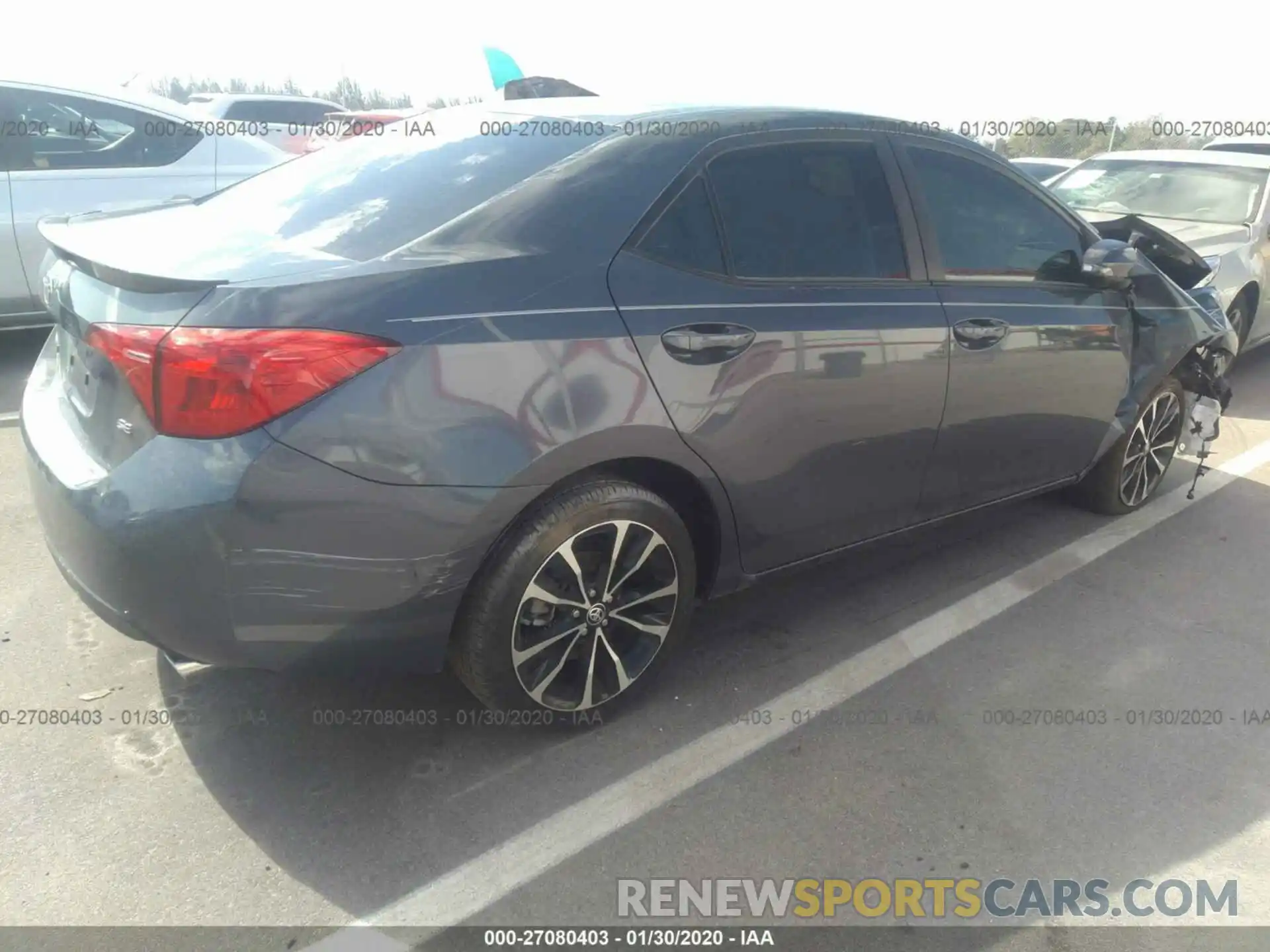 4 Photograph of a damaged car 5YFBURHE9KP935379 TOYOTA COROLLA 2019