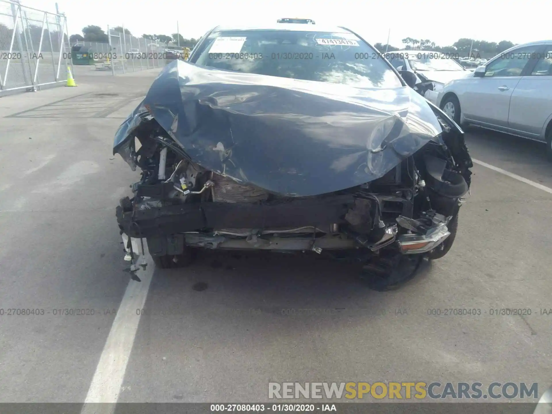 6 Photograph of a damaged car 5YFBURHE9KP935379 TOYOTA COROLLA 2019