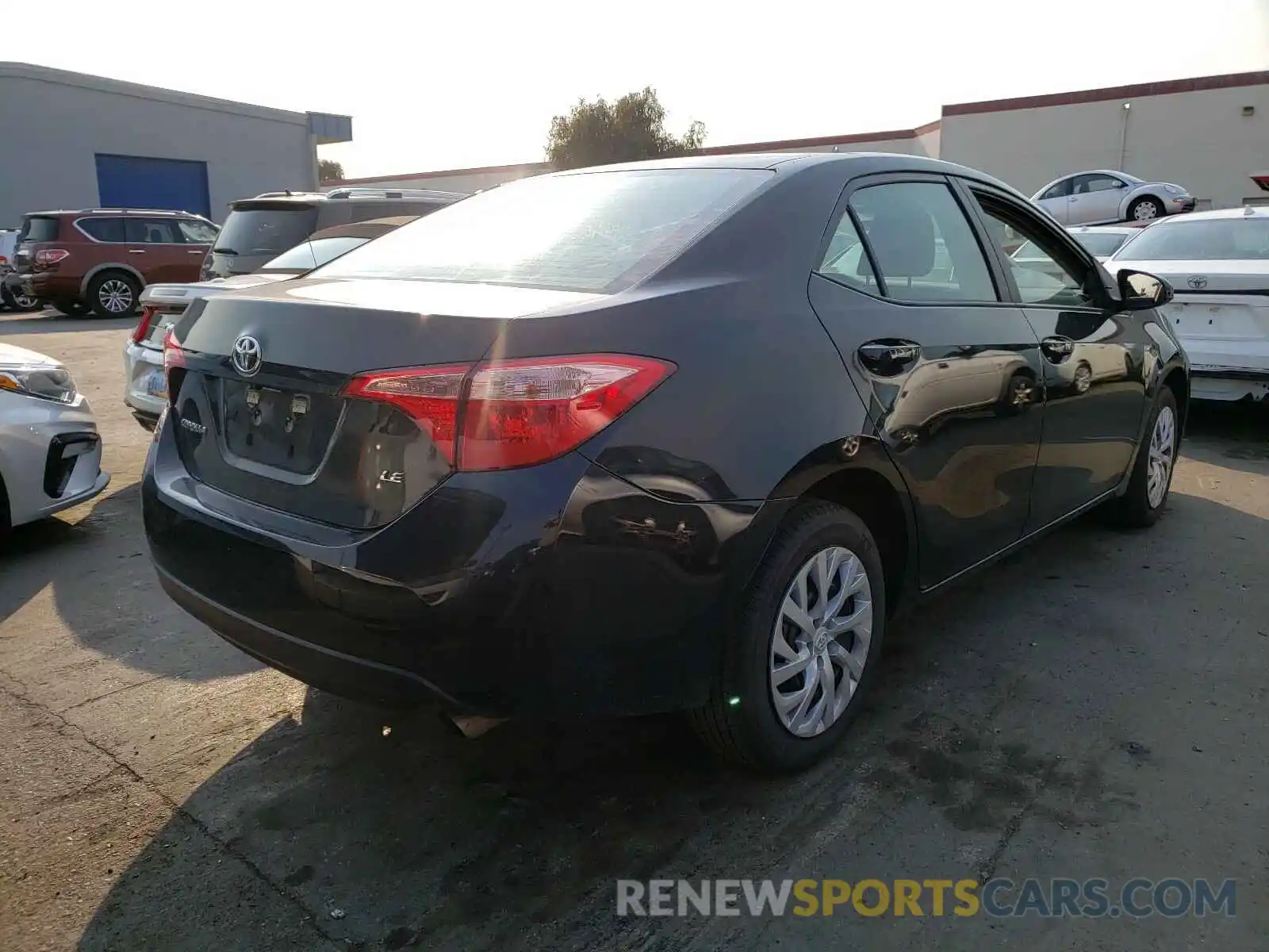 4 Photograph of a damaged car 5YFBURHE9KP935530 TOYOTA COROLLA 2019