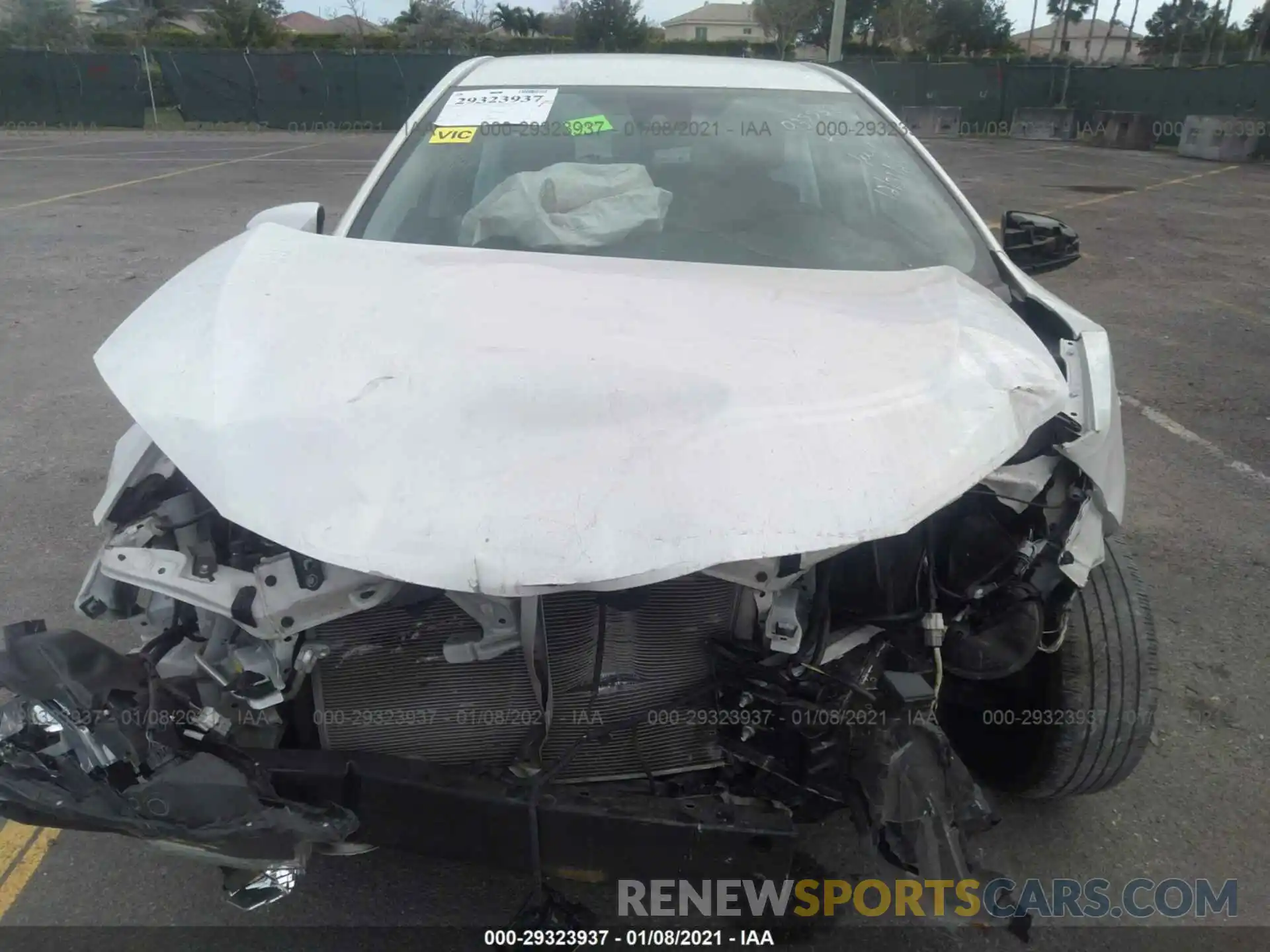 6 Photograph of a damaged car 5YFBURHE9KP935558 TOYOTA COROLLA 2019